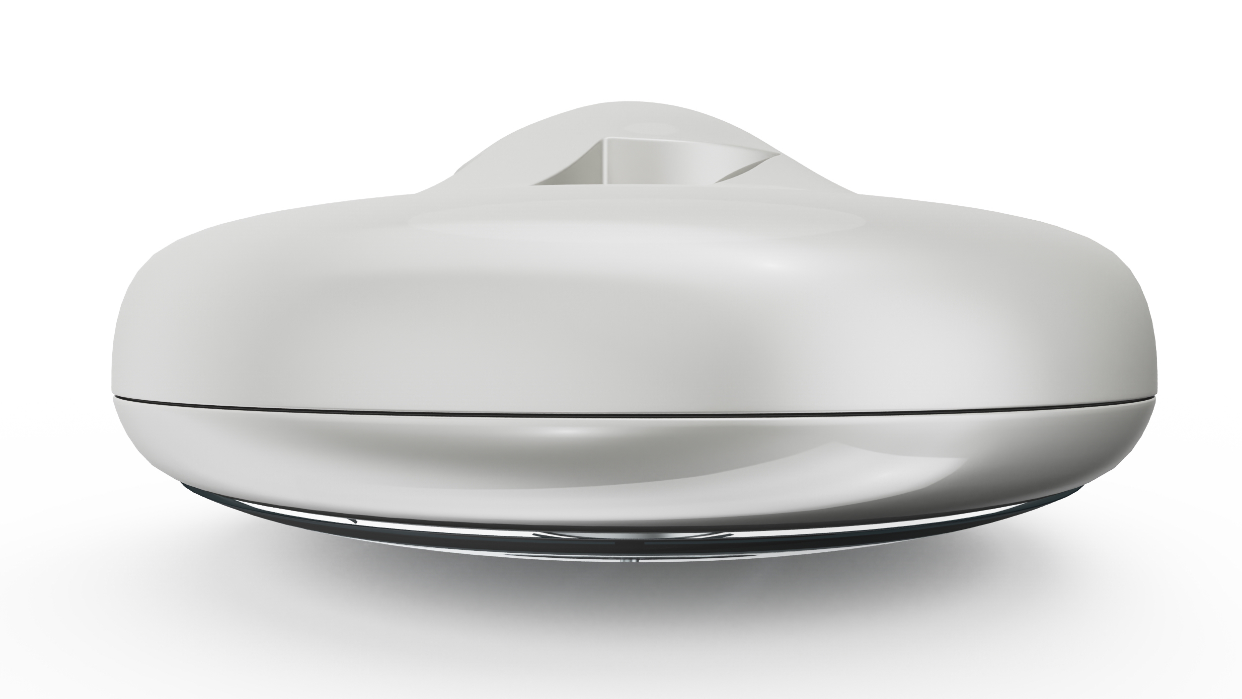 Ink Security Tag White 3D
