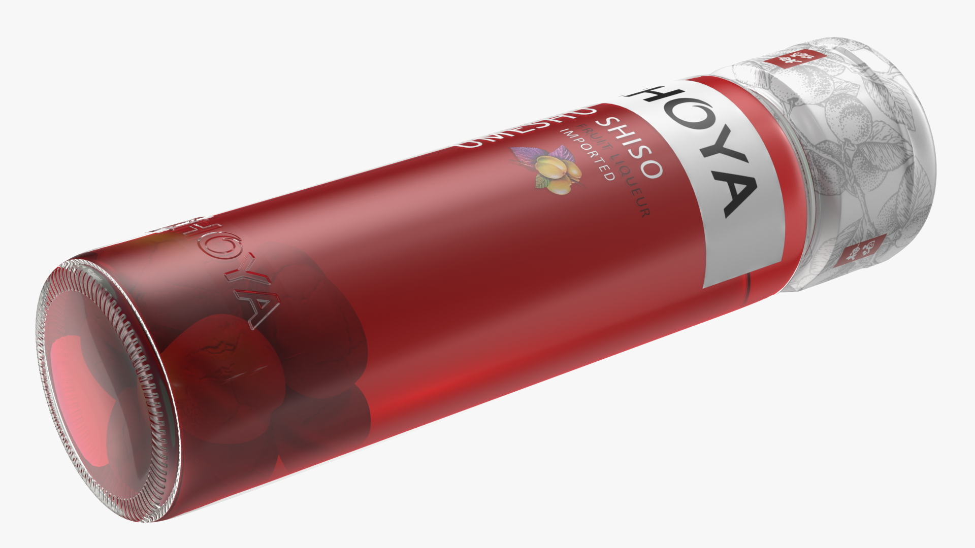 3D Plum Liqueur Choya Umeshu Shiso