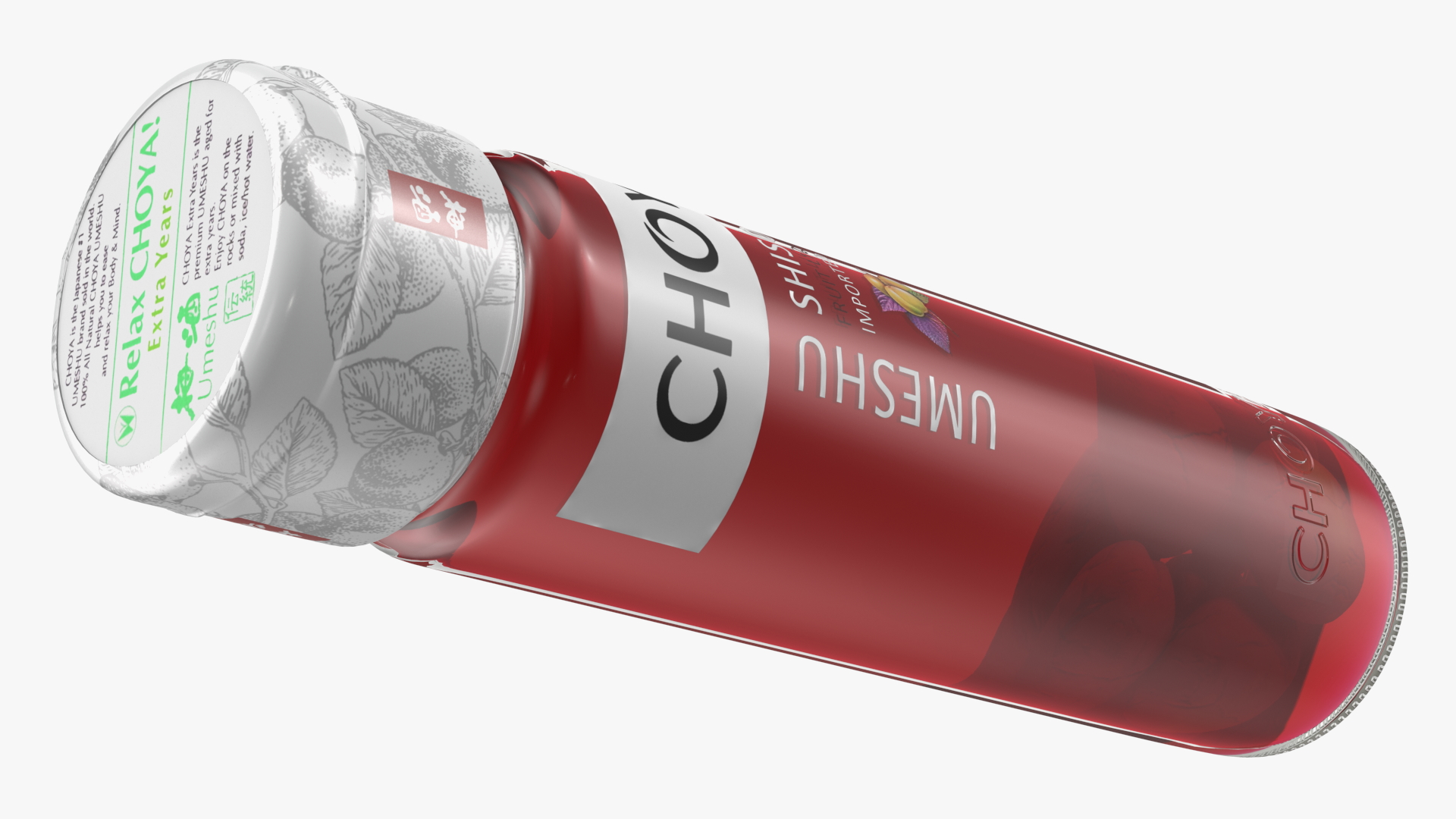 3D Plum Liqueur Choya Umeshu Shiso