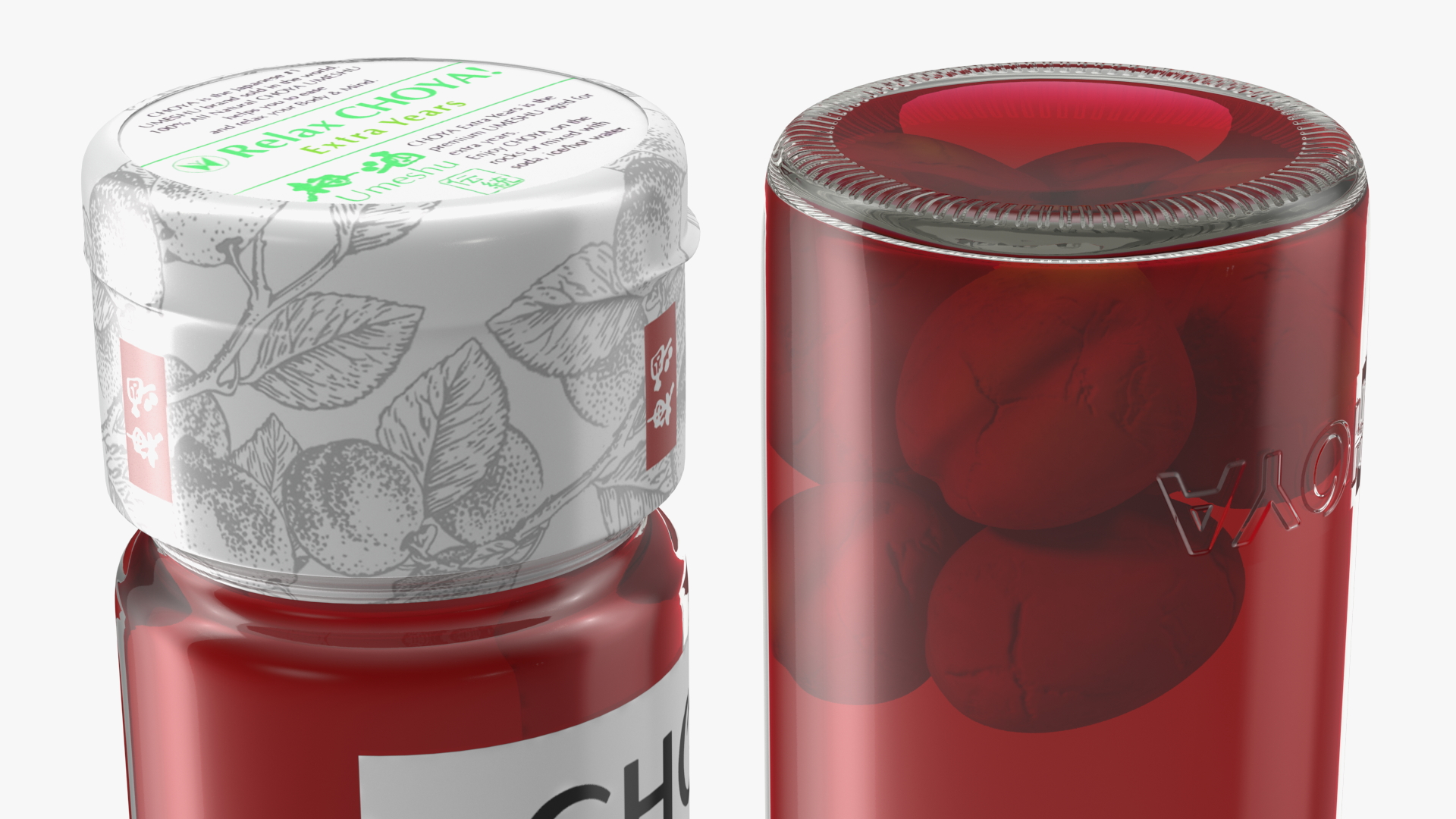 3D Plum Liqueur Choya Umeshu Shiso