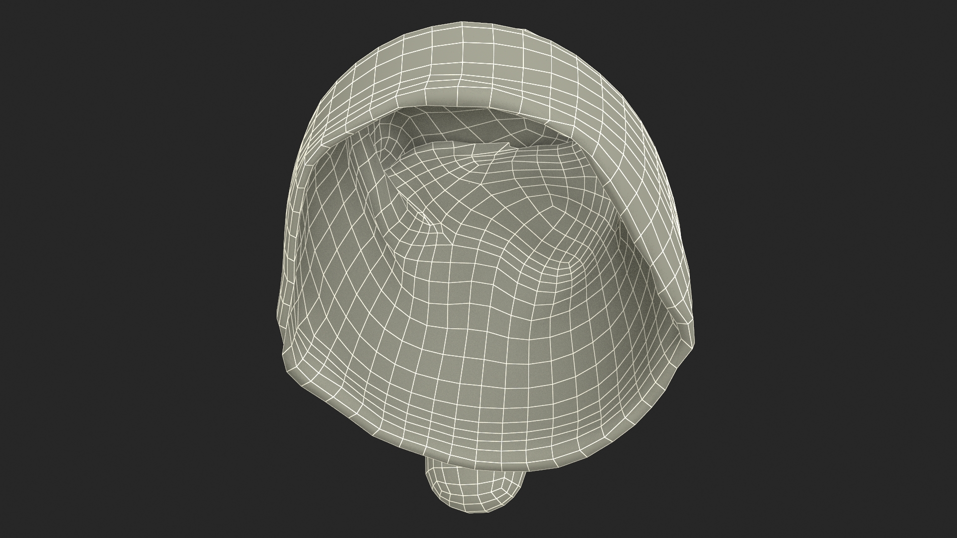 Christmas Santa Claus Hat Cap 3D model