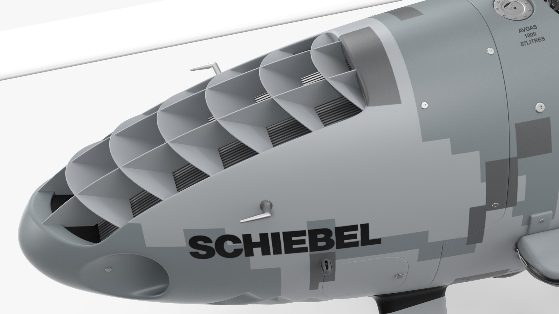 Schiebel Camcopter S100 UAV Finnish Coast Guard 3D