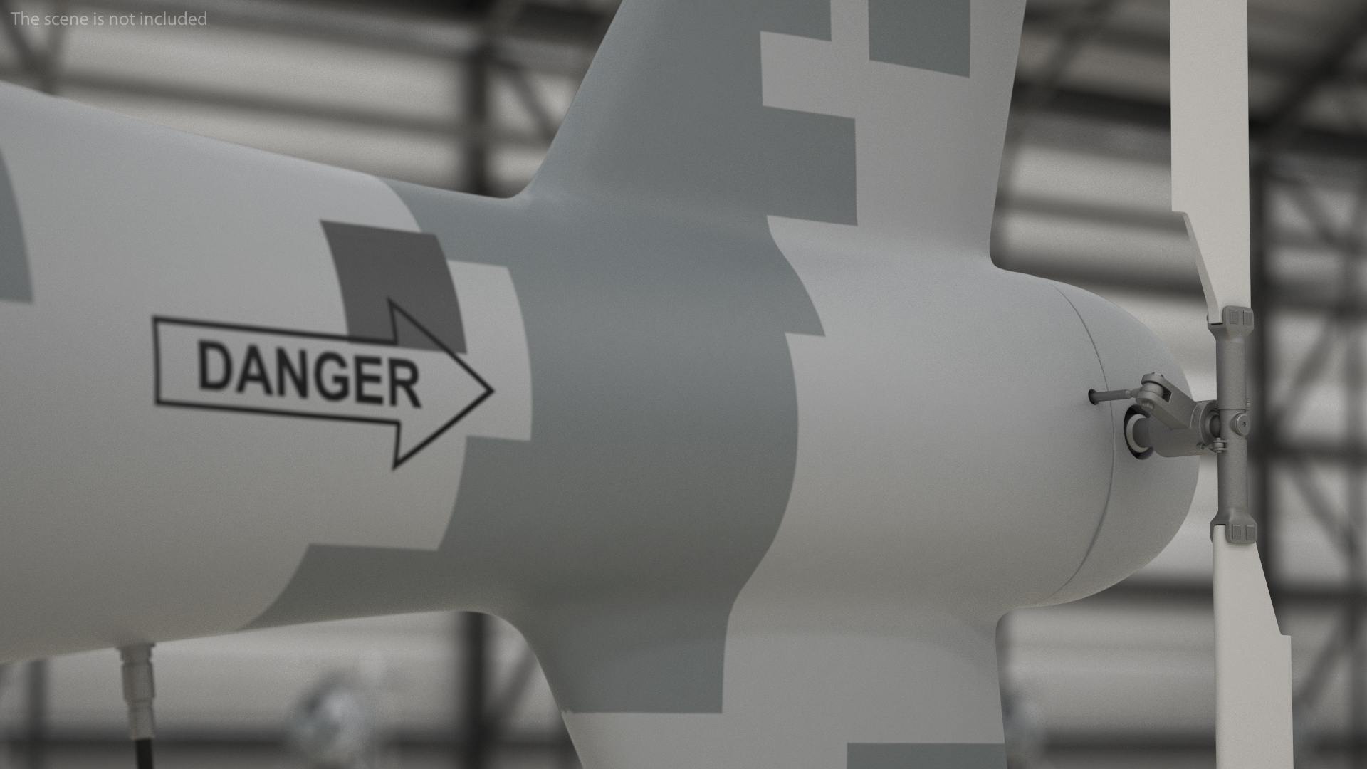 Schiebel Camcopter S100 UAV Finnish Coast Guard 3D