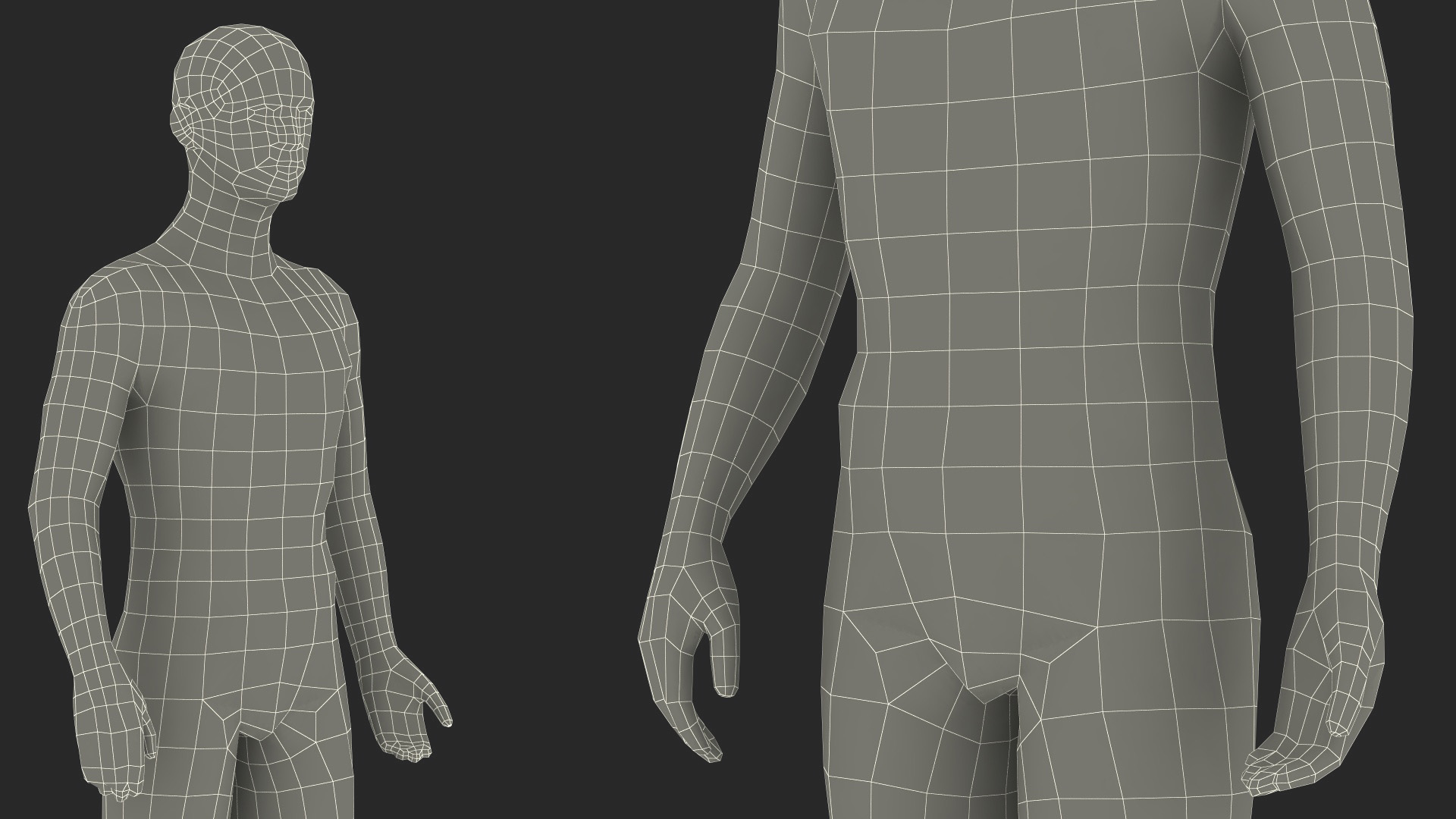 3D Male Acupuncture Mannequin