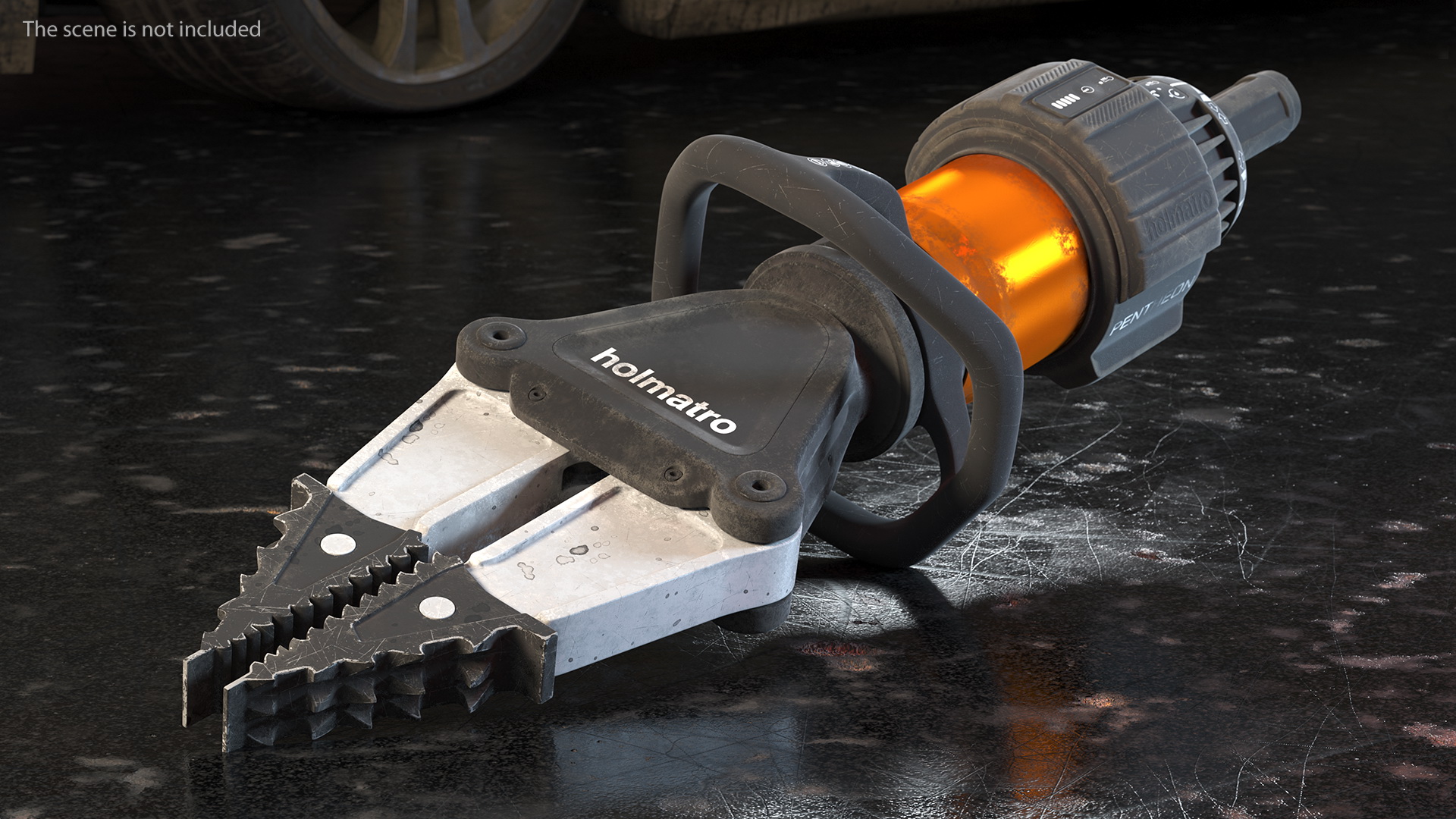 Holmatro Cordless Rescue Tool Spreader PSP50 Used 3D model