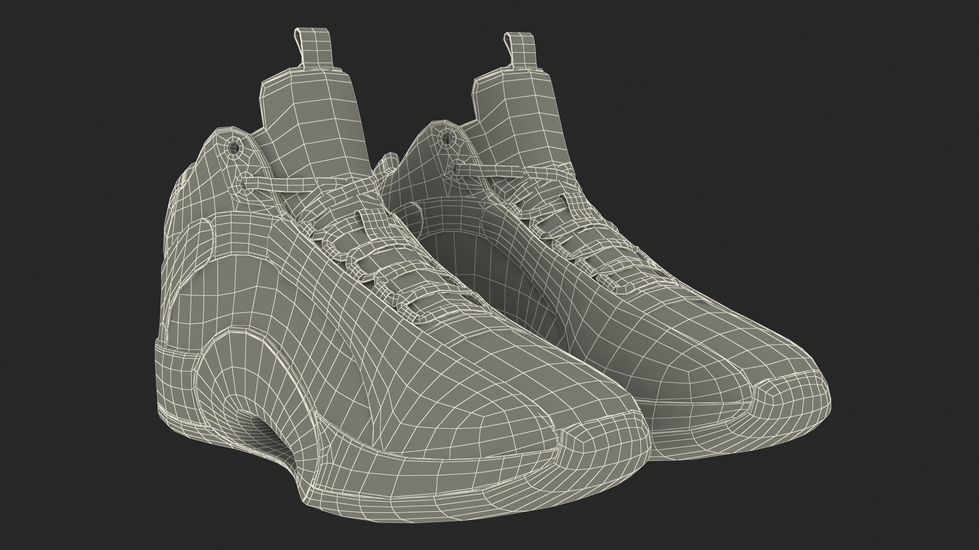 Air Jordan 35 Black-White Basketball Shoes 3D