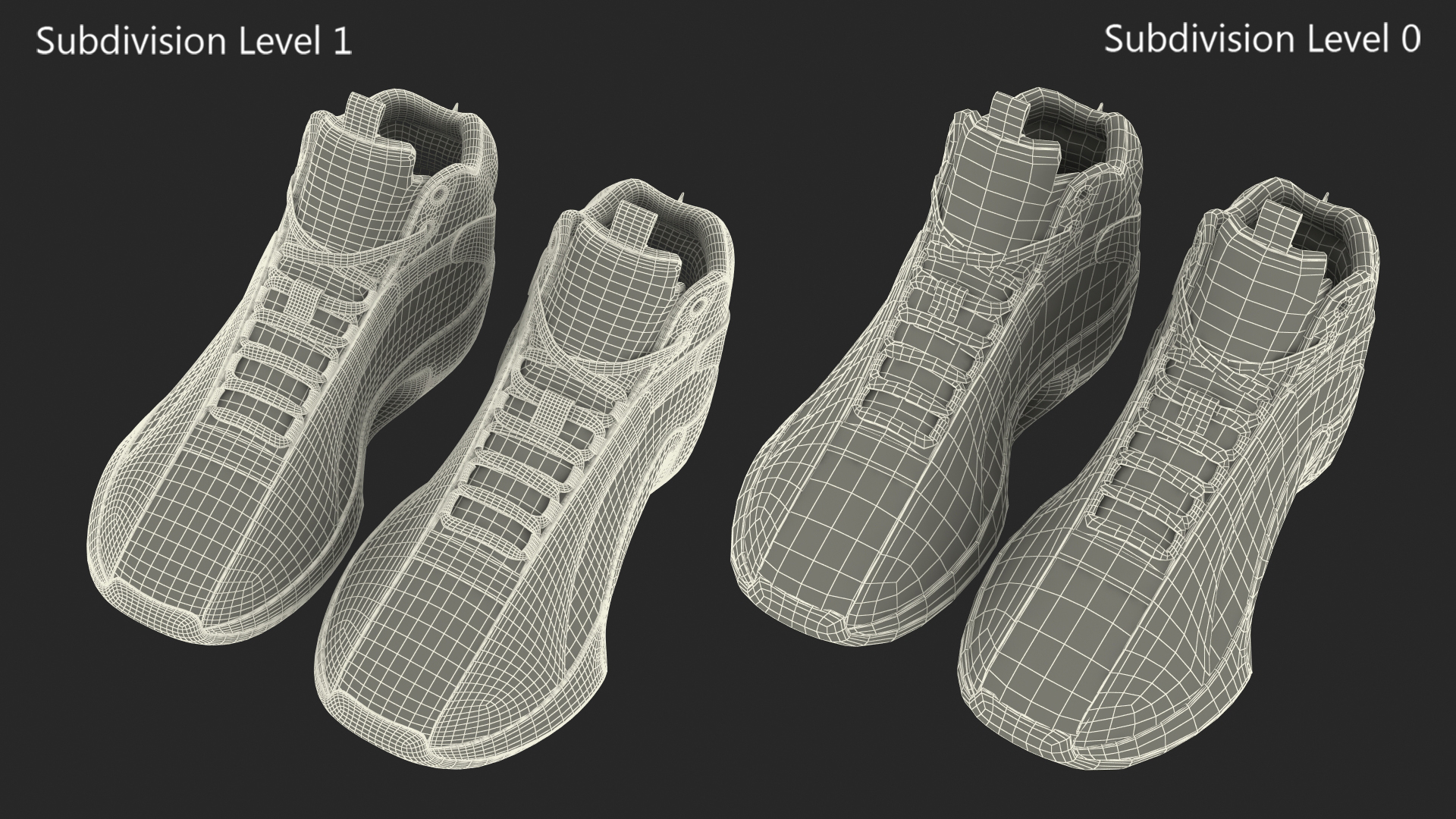 Air Jordan 35 Black-White Basketball Shoes 3D