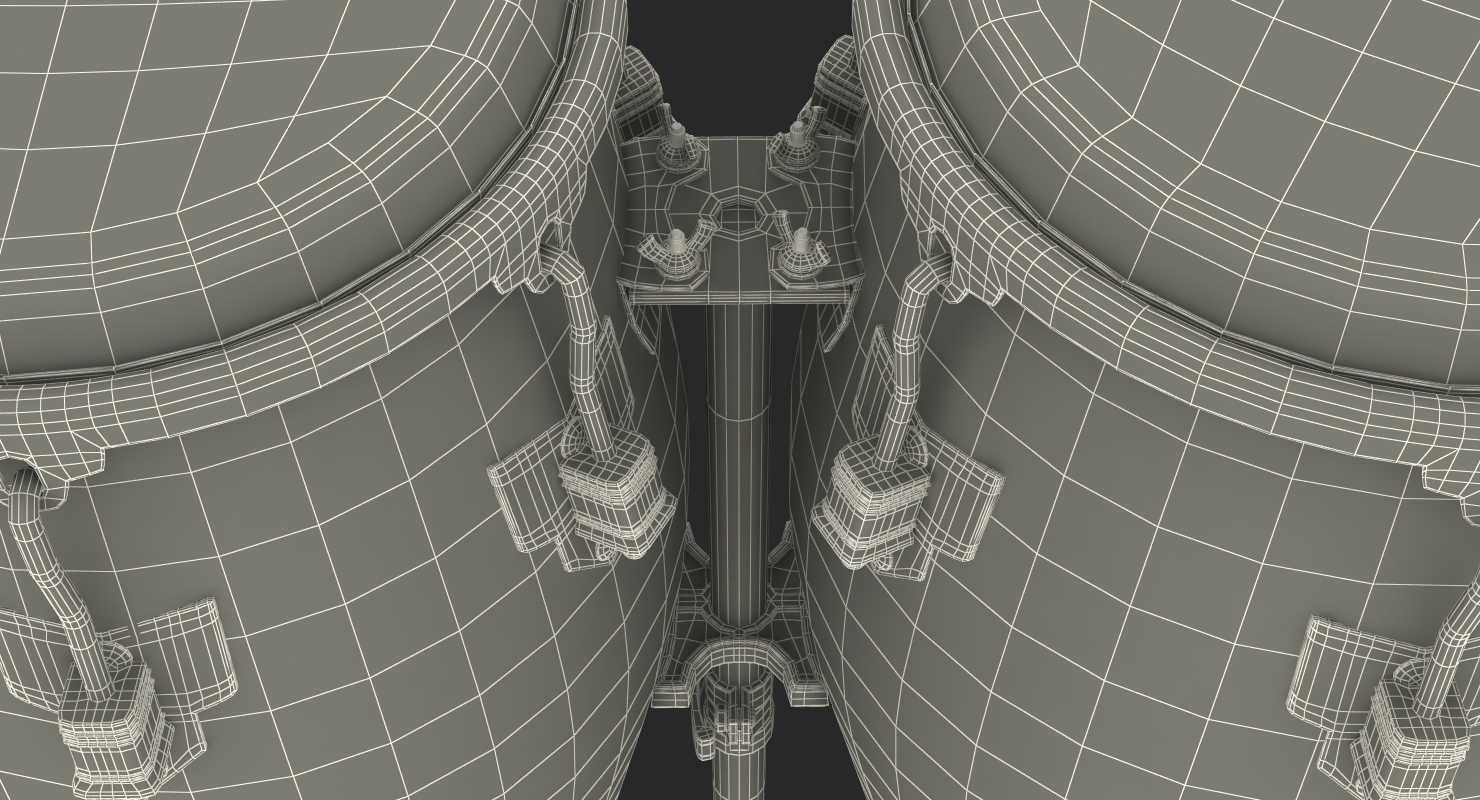 3D model Conga Dark Wood