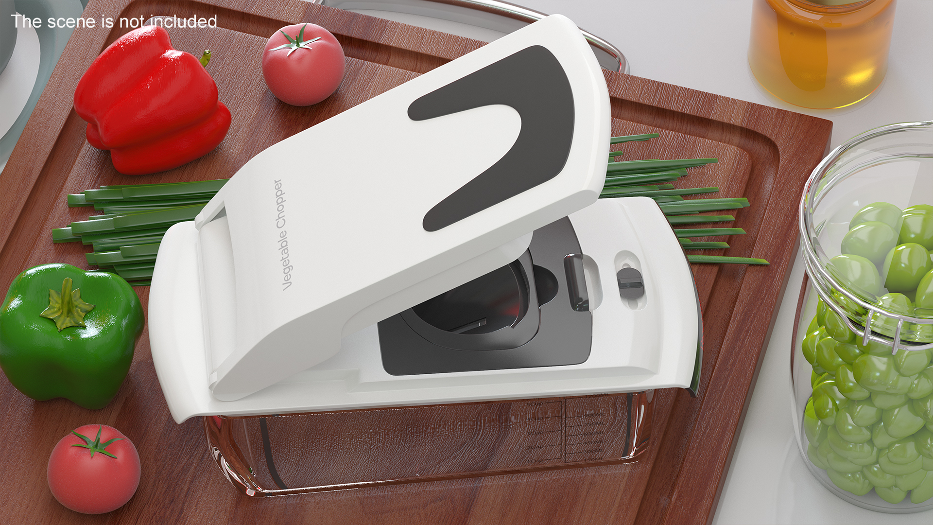 3D model Spiral Blade Vegetable Chopper
