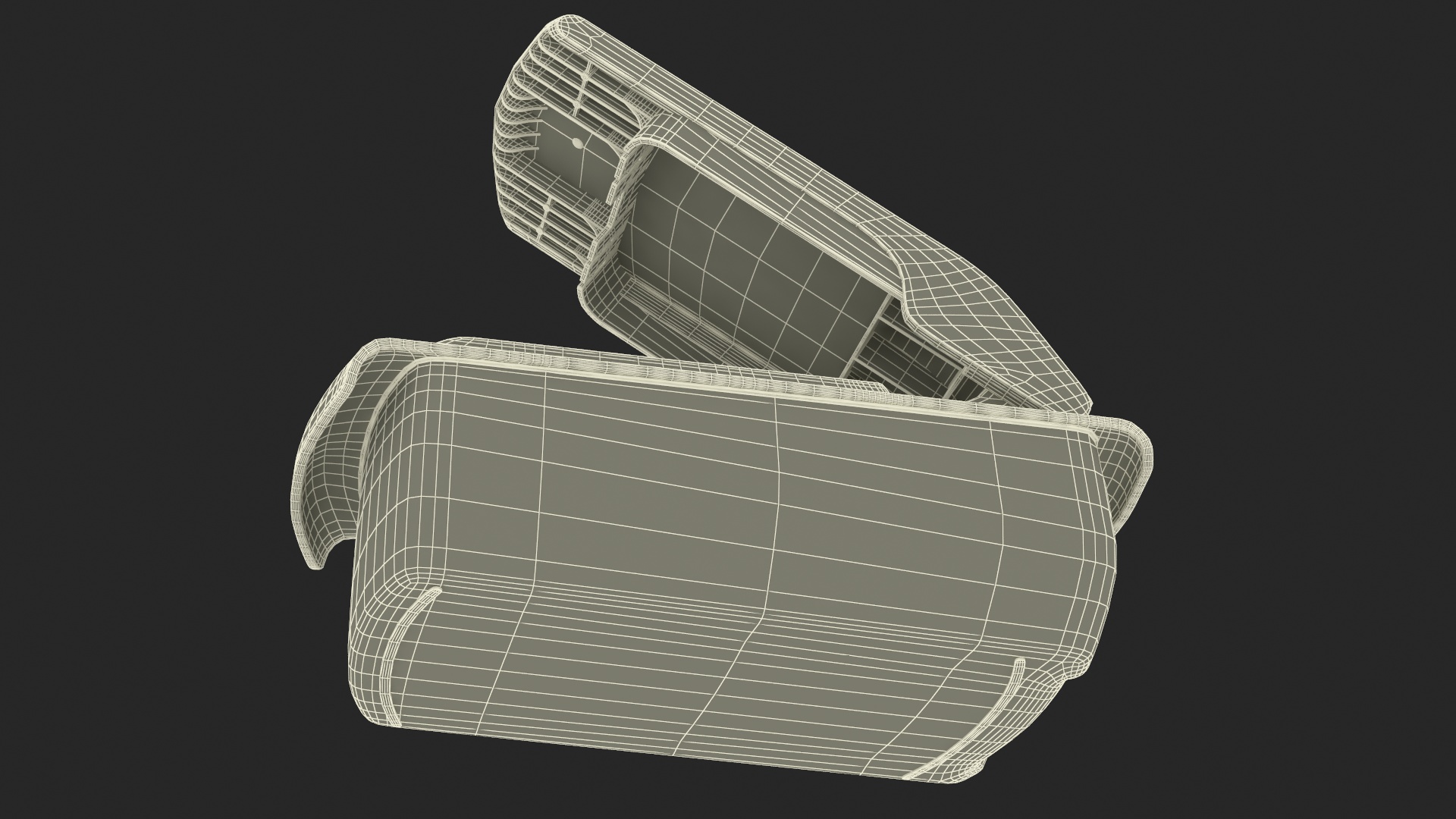 3D model Spiral Blade Vegetable Chopper