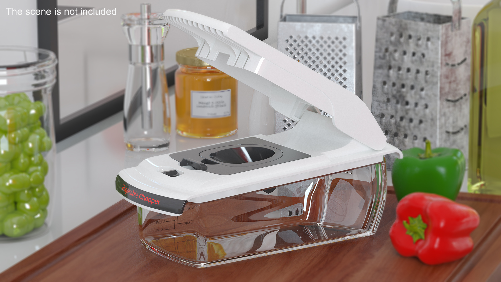 3D model Spiral Blade Vegetable Chopper