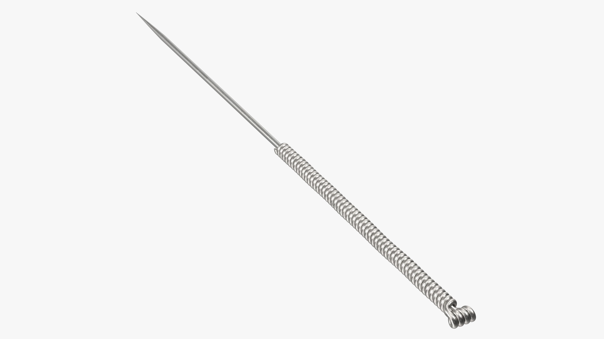 3D Small Acupuncture Needle Silver
