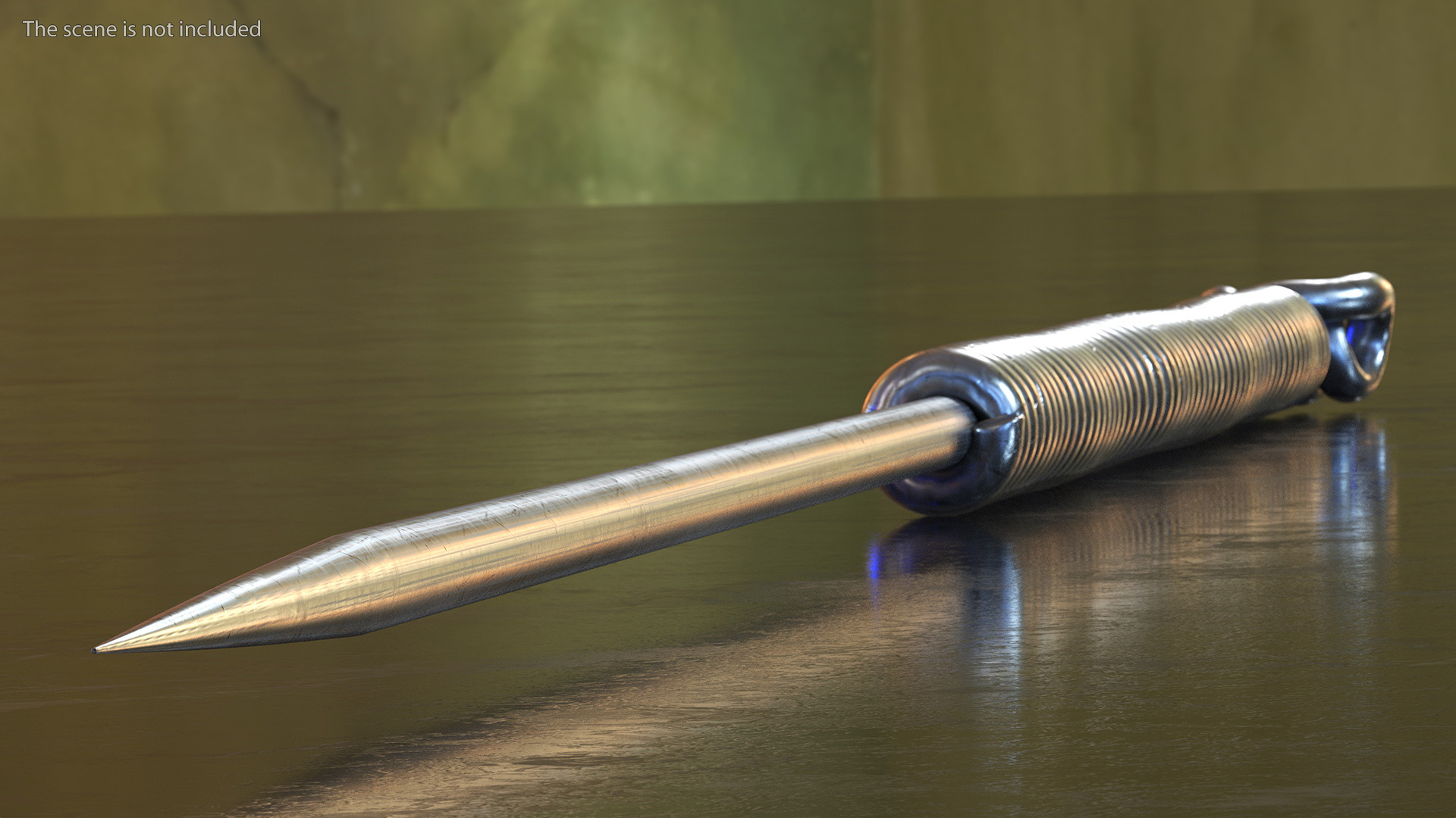3D Small Acupuncture Needle Silver