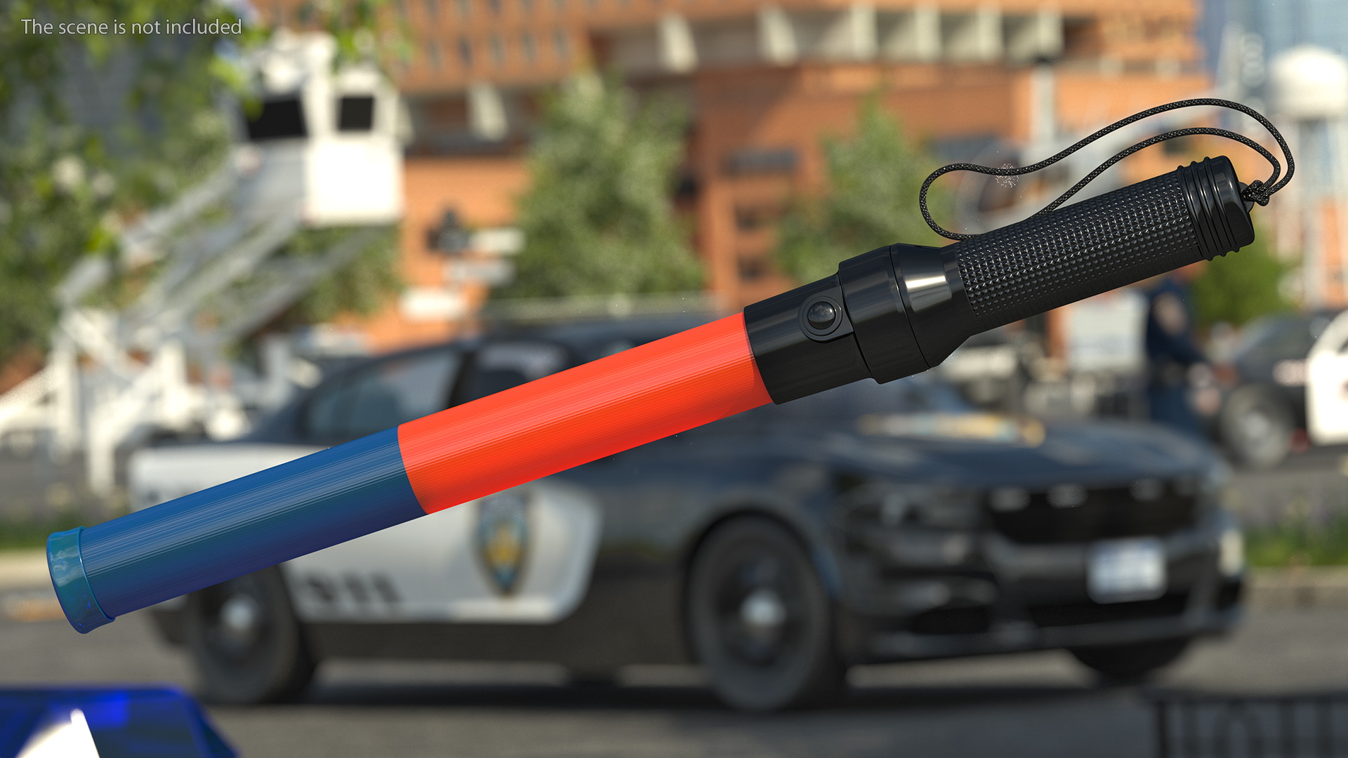 3D model Traffic Control LED Light Wand