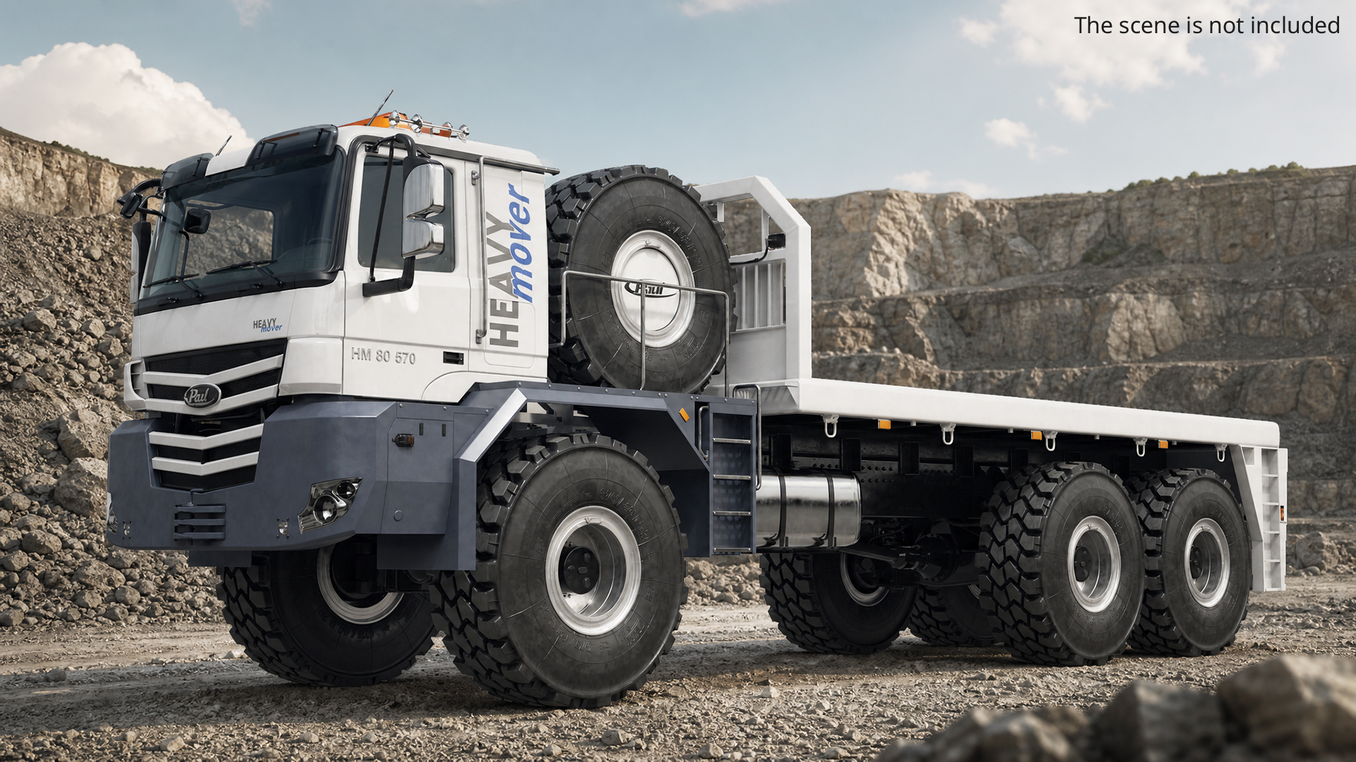 Paul Heavy Mover Platform Truck, view 6