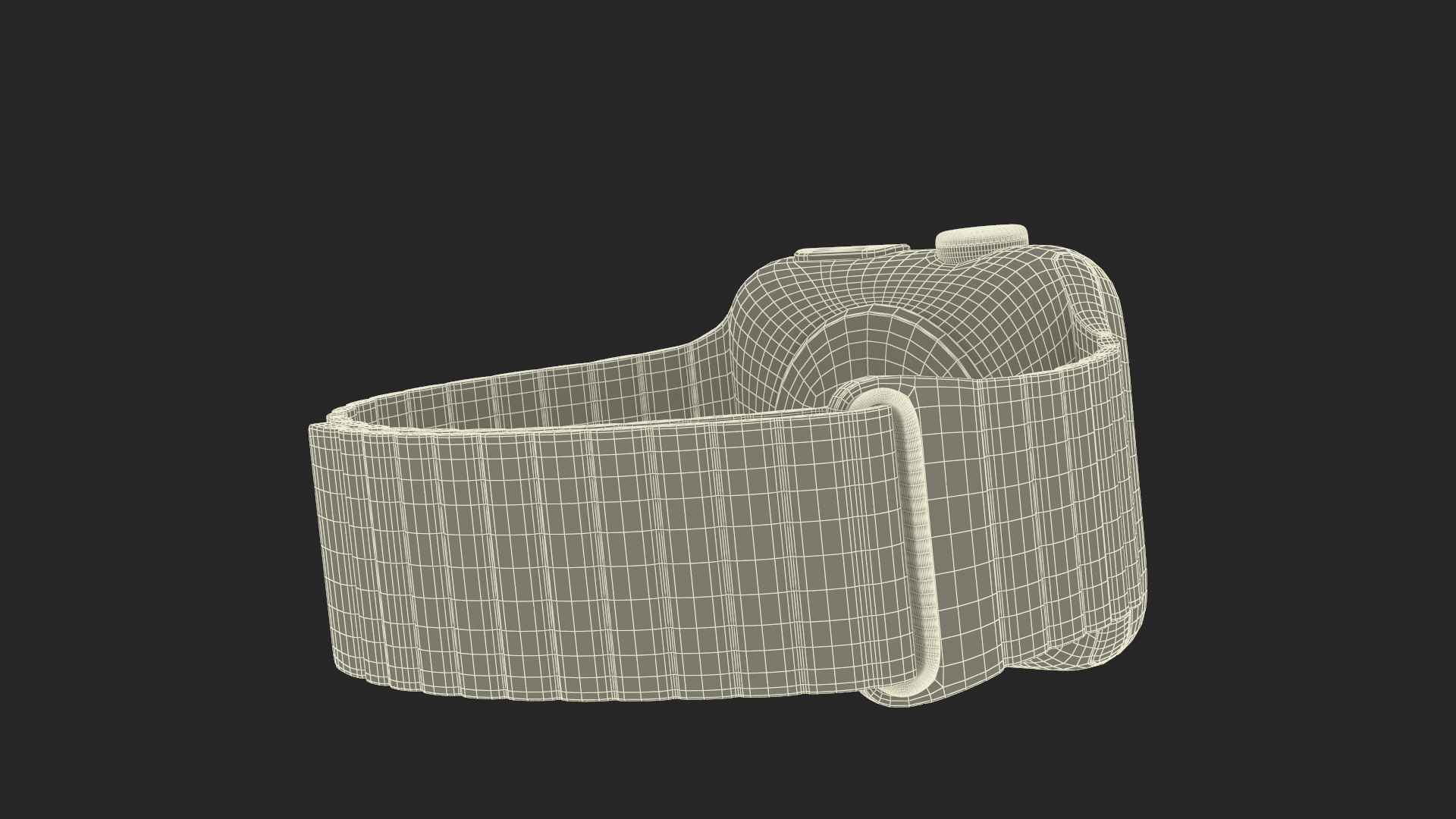 3D Apple Watch with Magnetic Leather Loop model