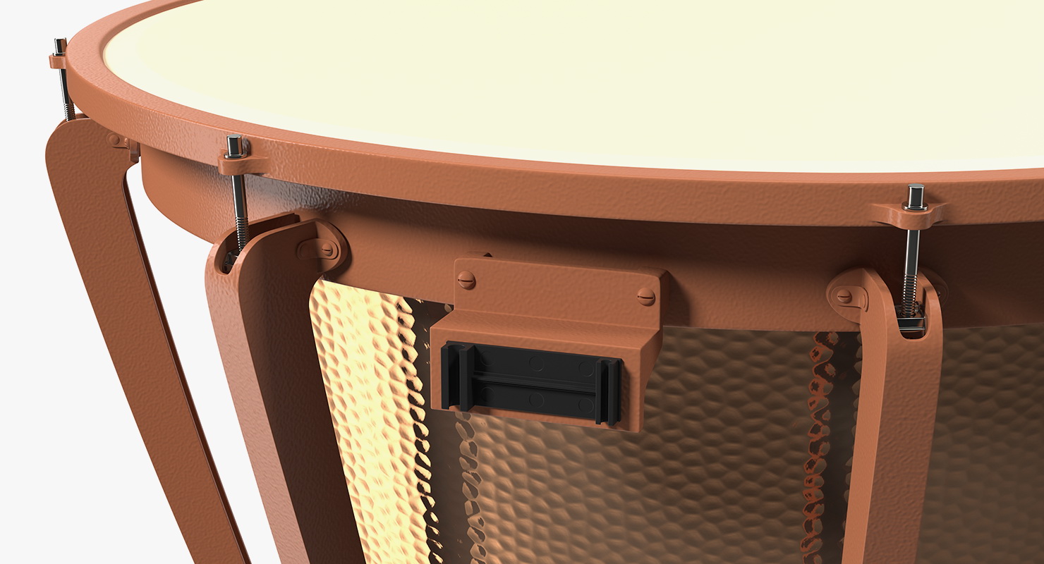 3D Kettle Drums Set