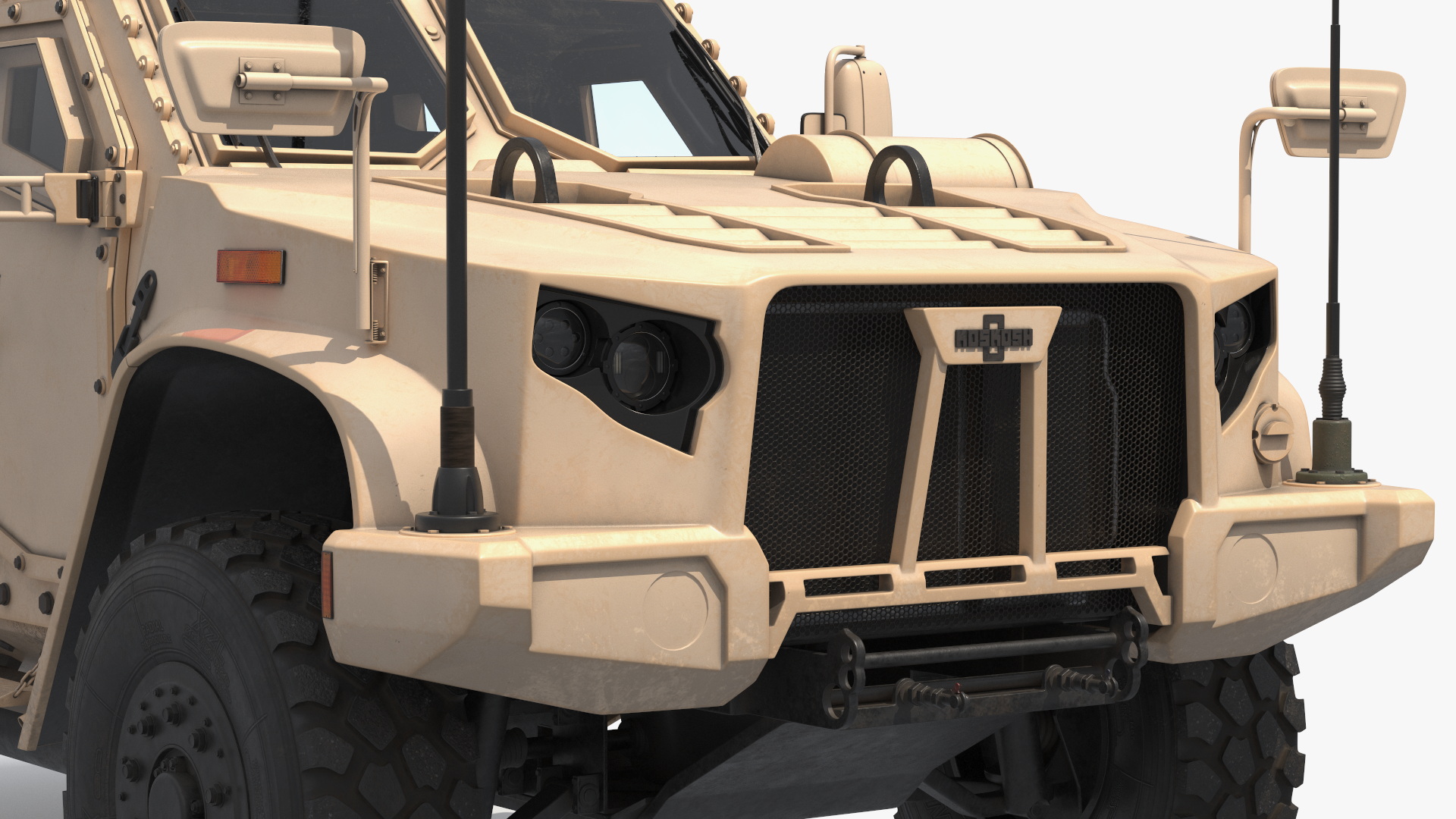 Oshkosh L-ATV with Gun Turret Desert - view 9