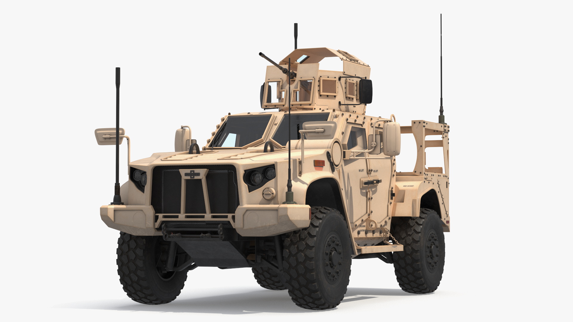 Oshkosh L-ATV with Gun Turret Desert - view 5
