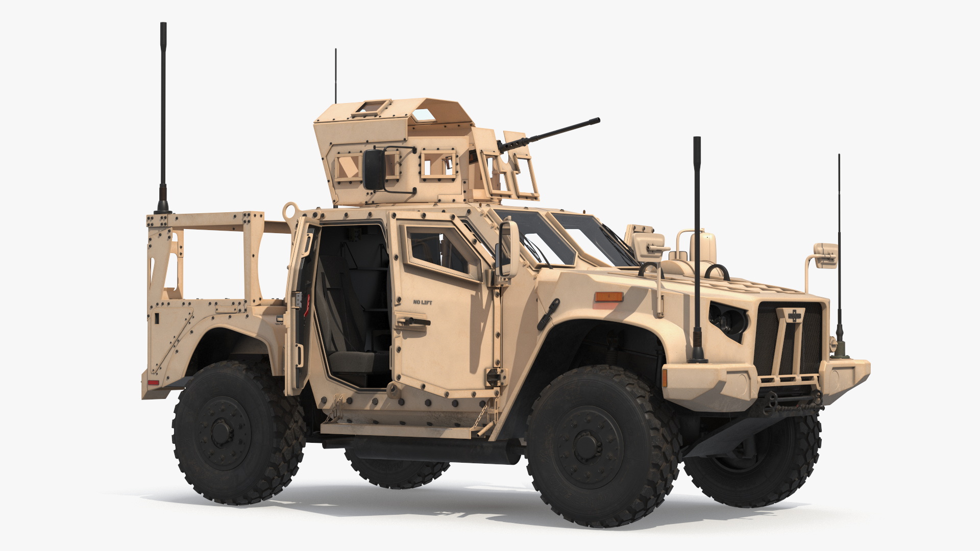 Oshkosh L-ATV with Gun Turret Desert - view 6