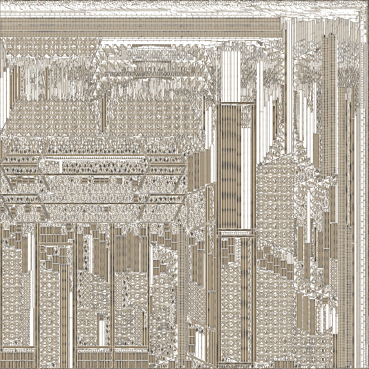 3D Eiffel Tower on Map France