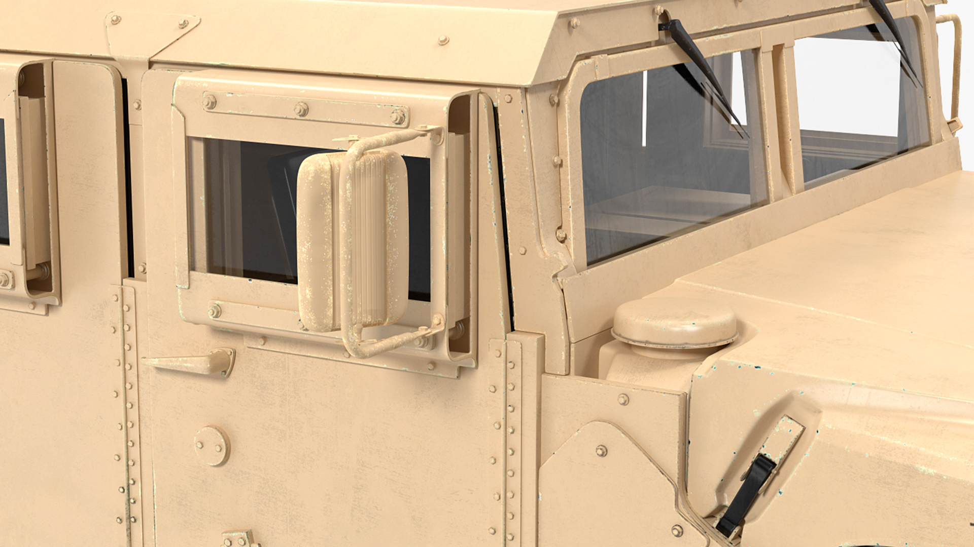 3D Lockheed C 130 Hercules US Military Transport with Humvee M1151 model