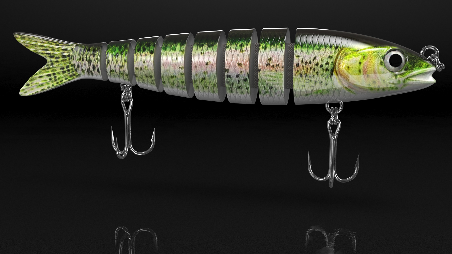Fishing Lure for Bass Trout 3D