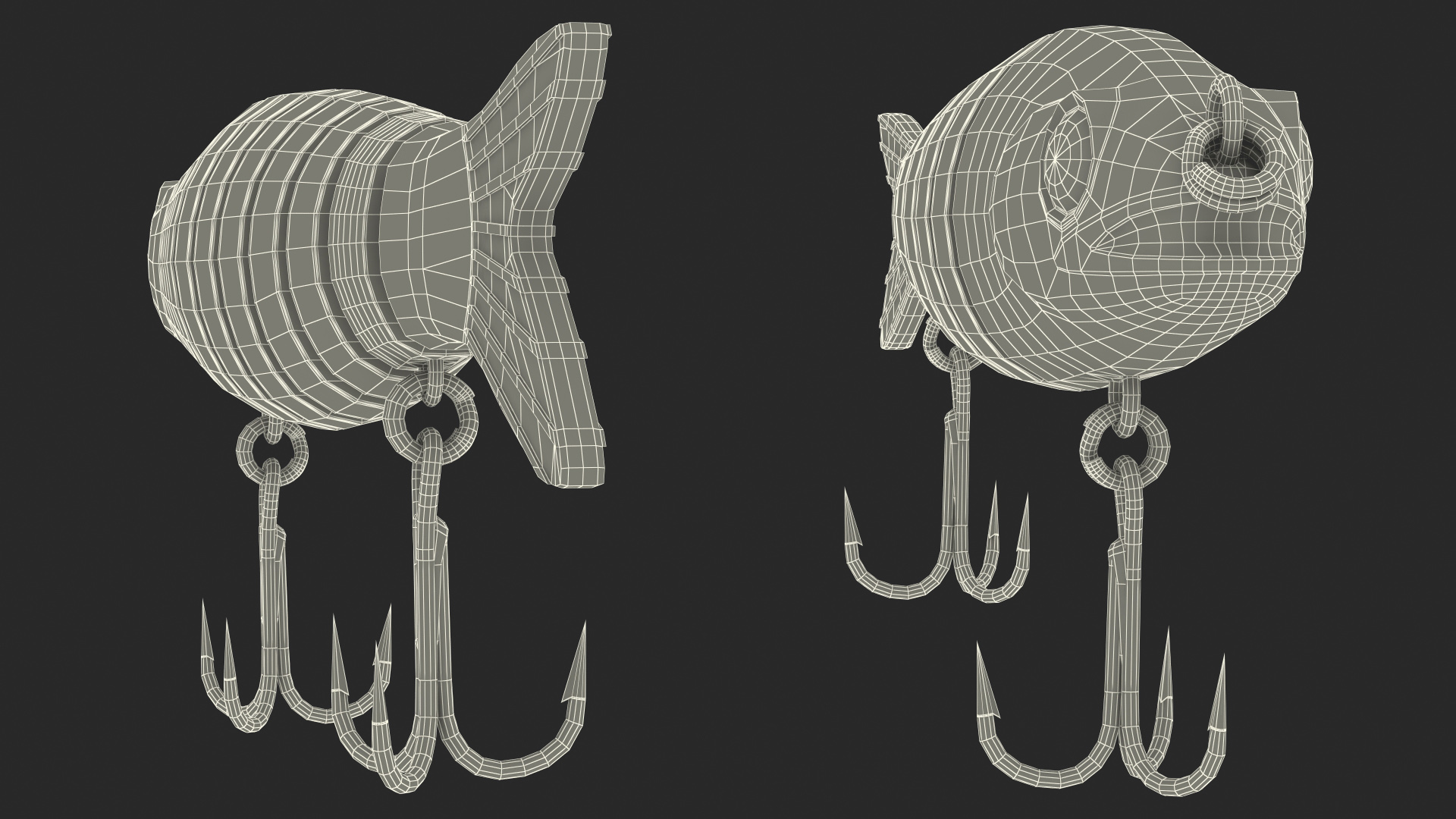 Fishing Lure for Bass Trout 3D