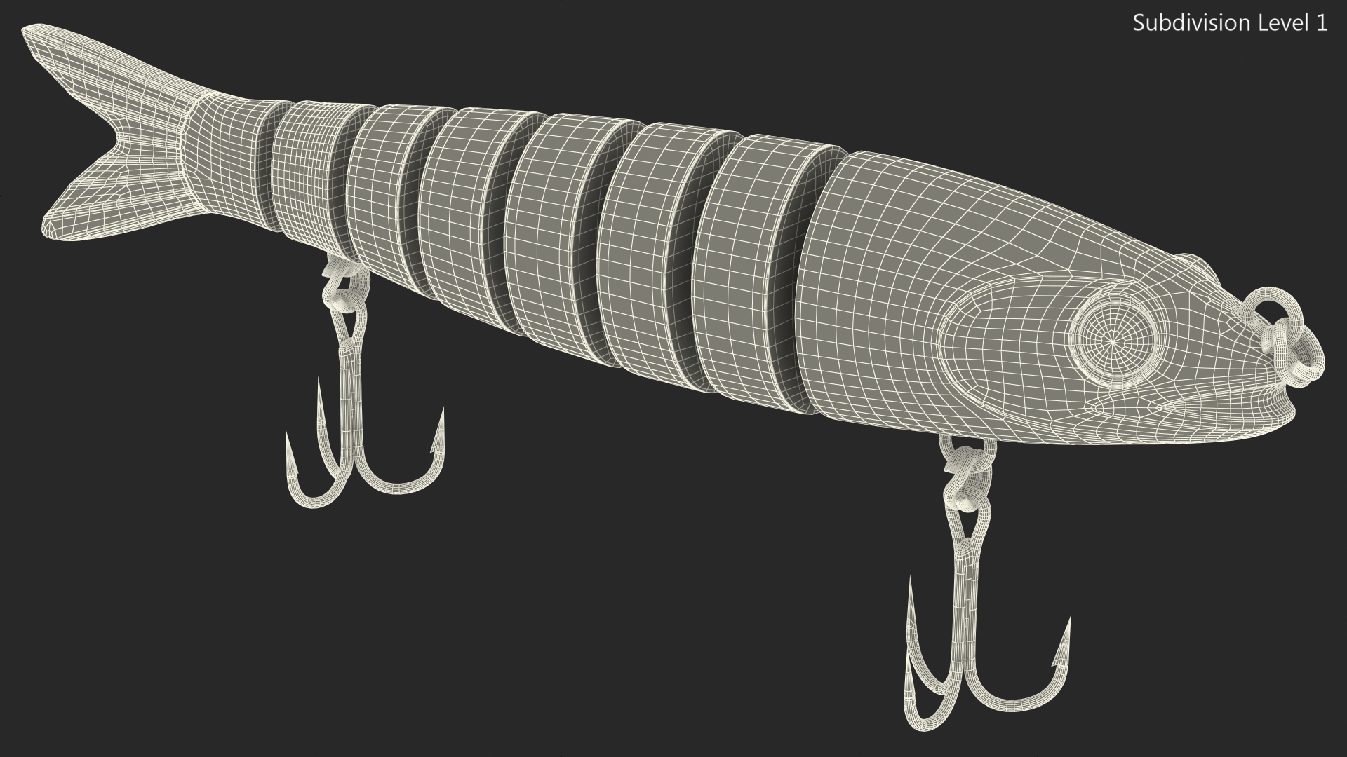 Fishing Lure for Bass Trout 3D