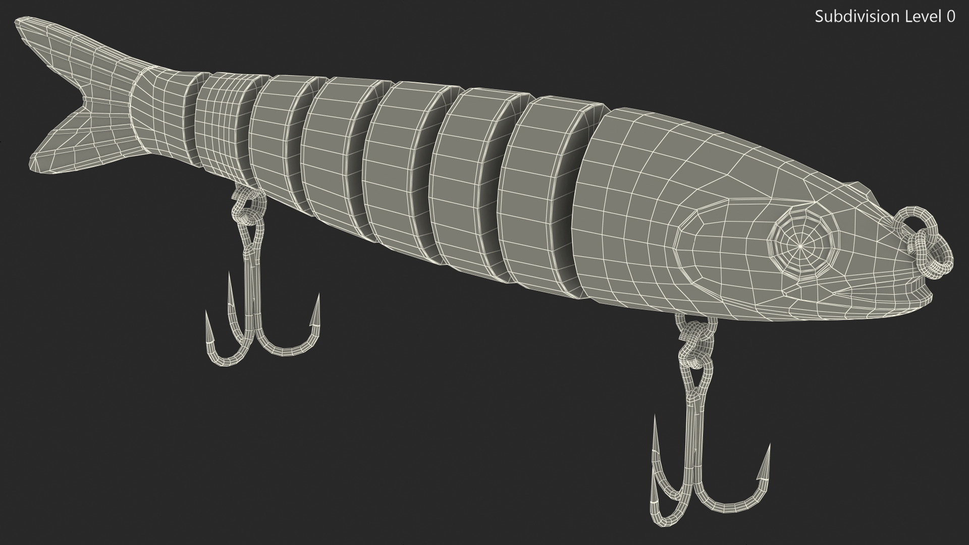 Fishing Lure for Bass Trout 3D