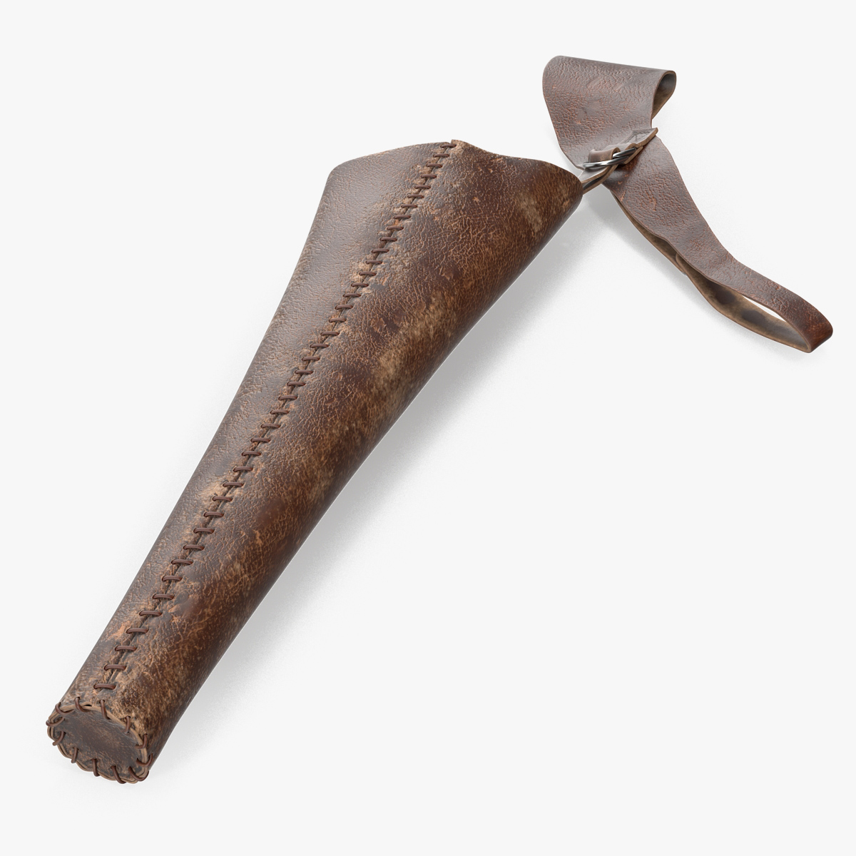 Leather Quiver Empty, view 3