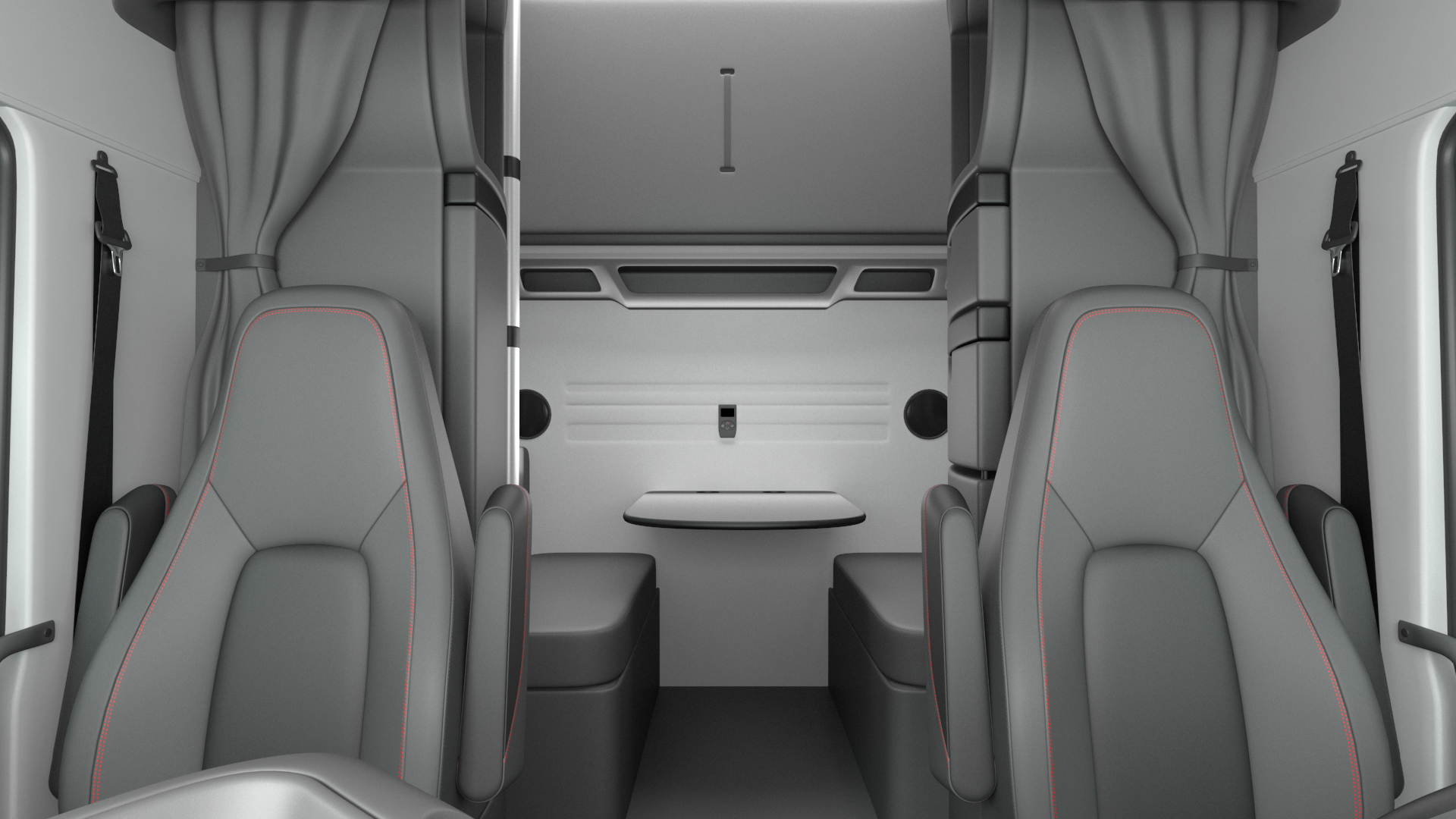 Volvo VNL 860 Truck with Reefer Trailer Your Brand Rigged 3D
