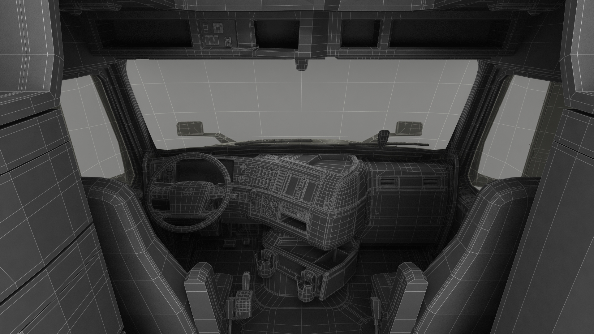 Volvo VNL 860 Truck with Reefer Trailer Your Brand Rigged 3D