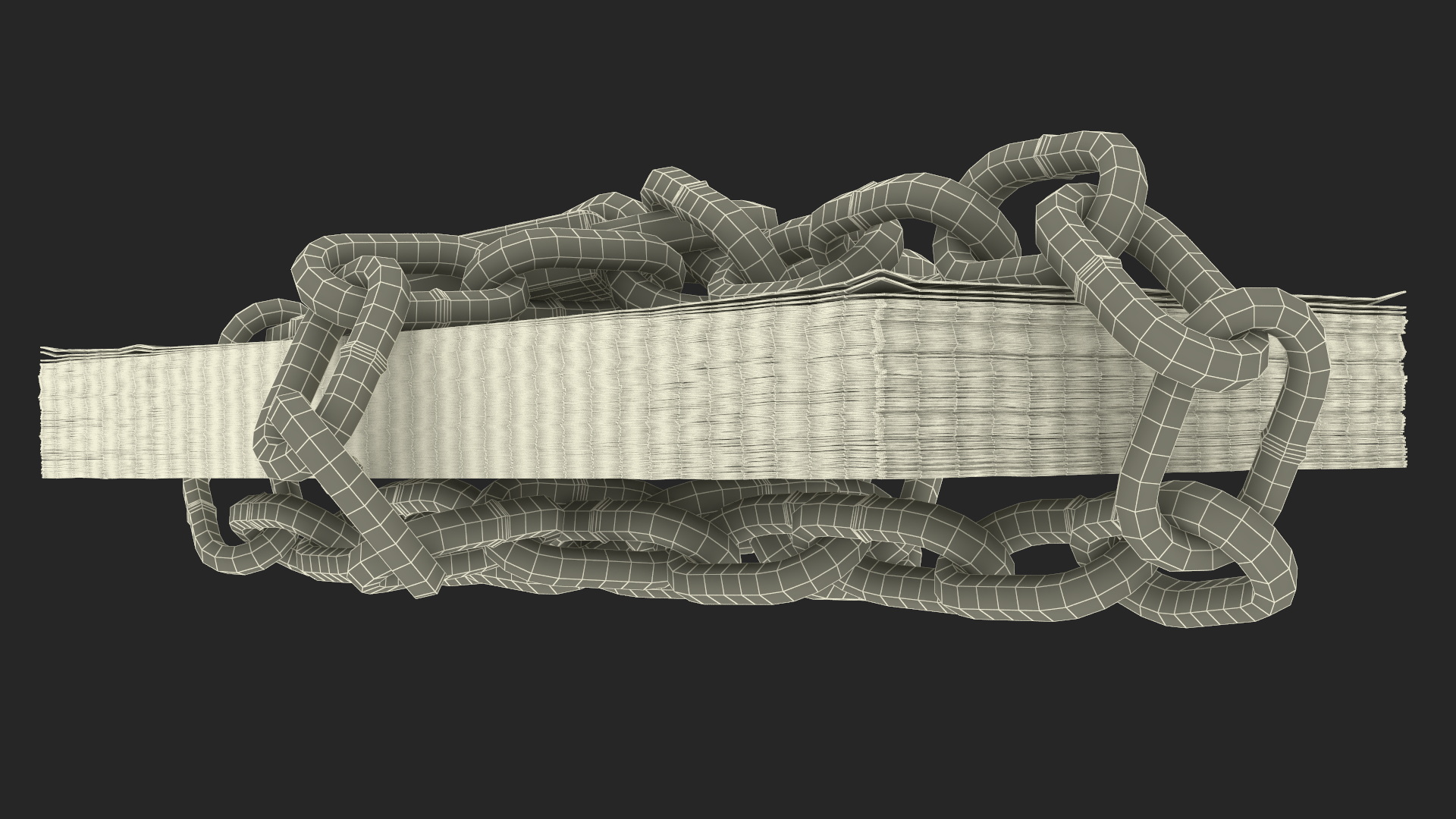 3D model Chained Dollars