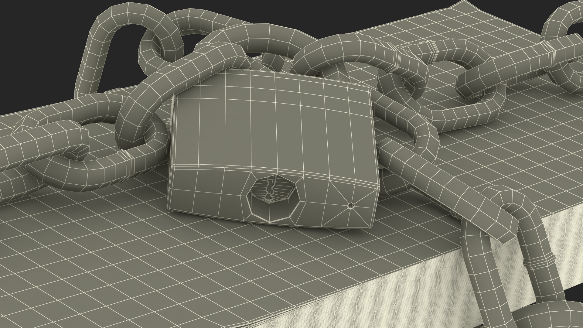 3D model Chained Dollars