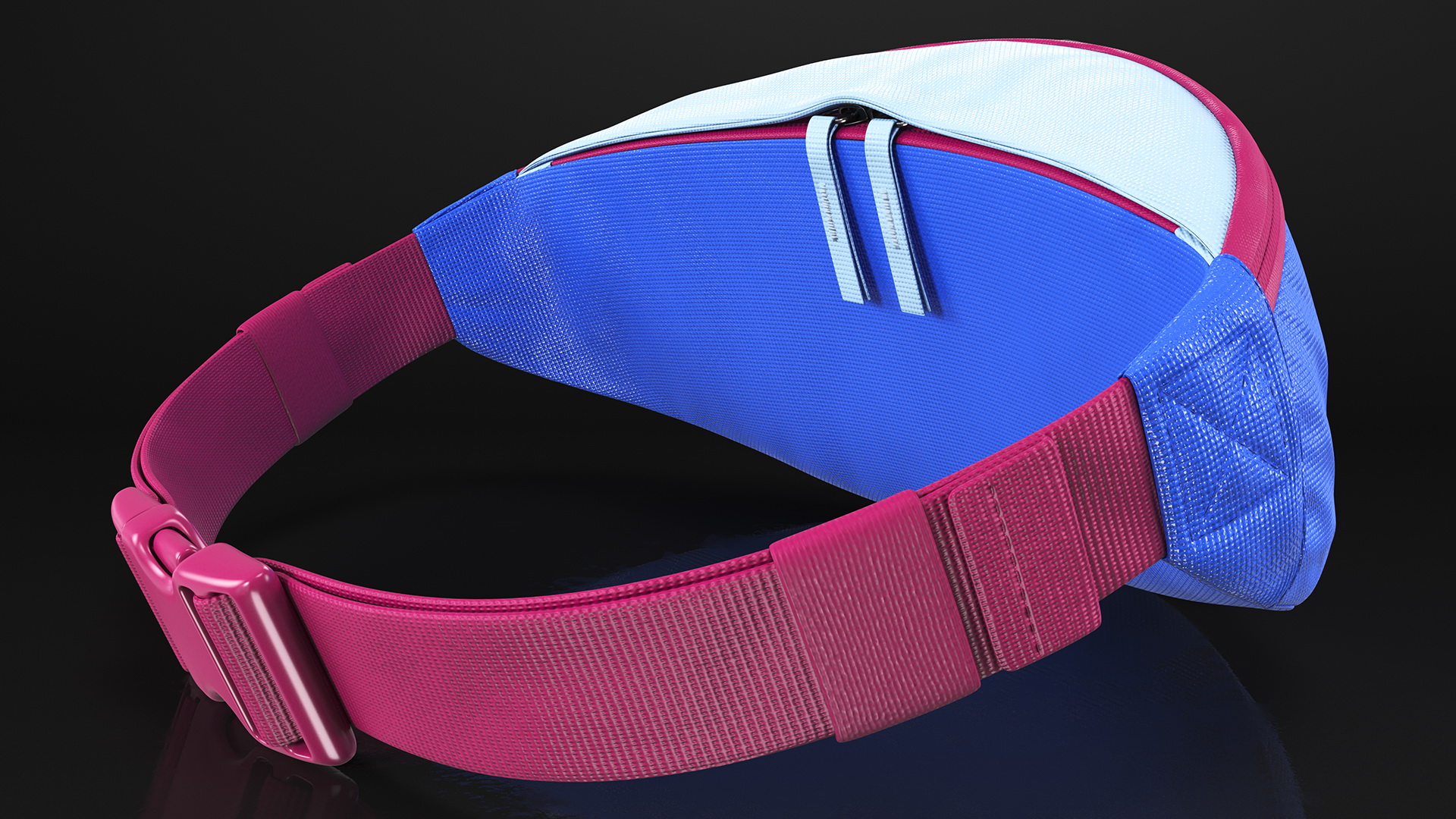 Nike Heritage Hip Pack Blue 3D