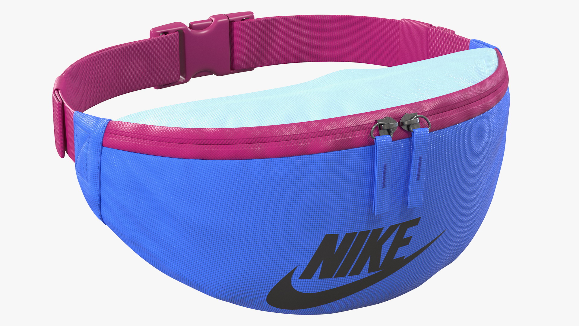 Nike Heritage Hip Pack Blue 3D
