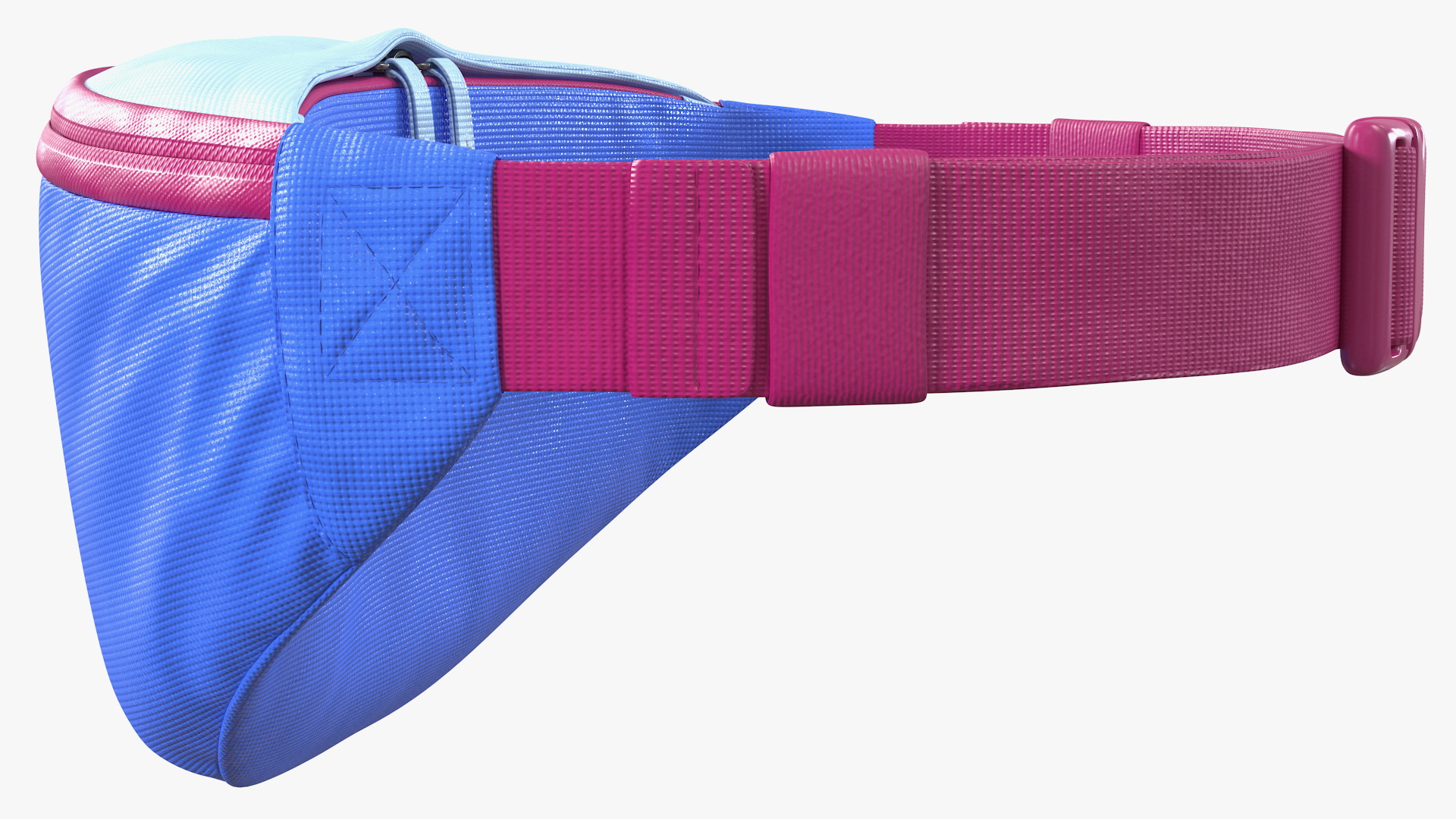Nike Heritage Hip Pack Blue 3D