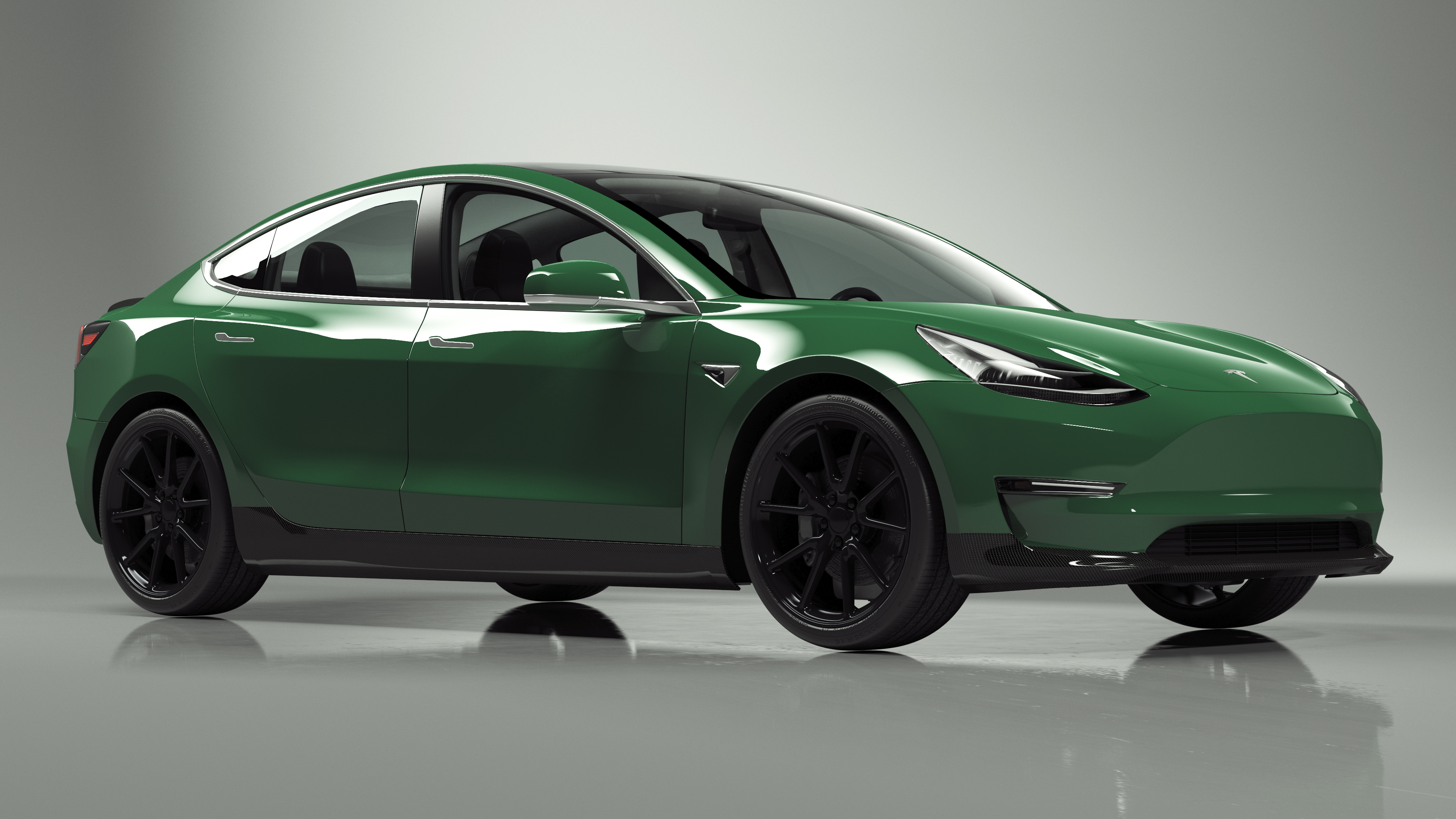 3D model Tesla Model 3 Carbon Fiber Sport Package