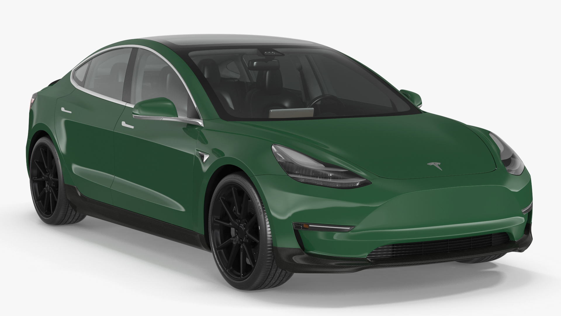 3D model Tesla Model 3 Carbon Fiber Sport Package
