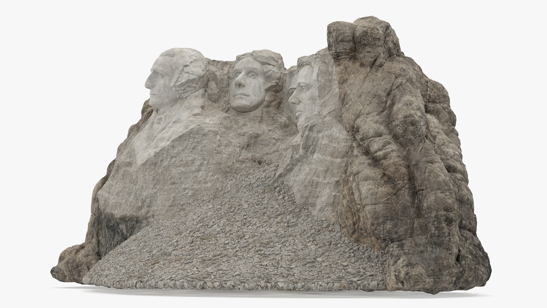 Mount Rushmore National Memorial 3D