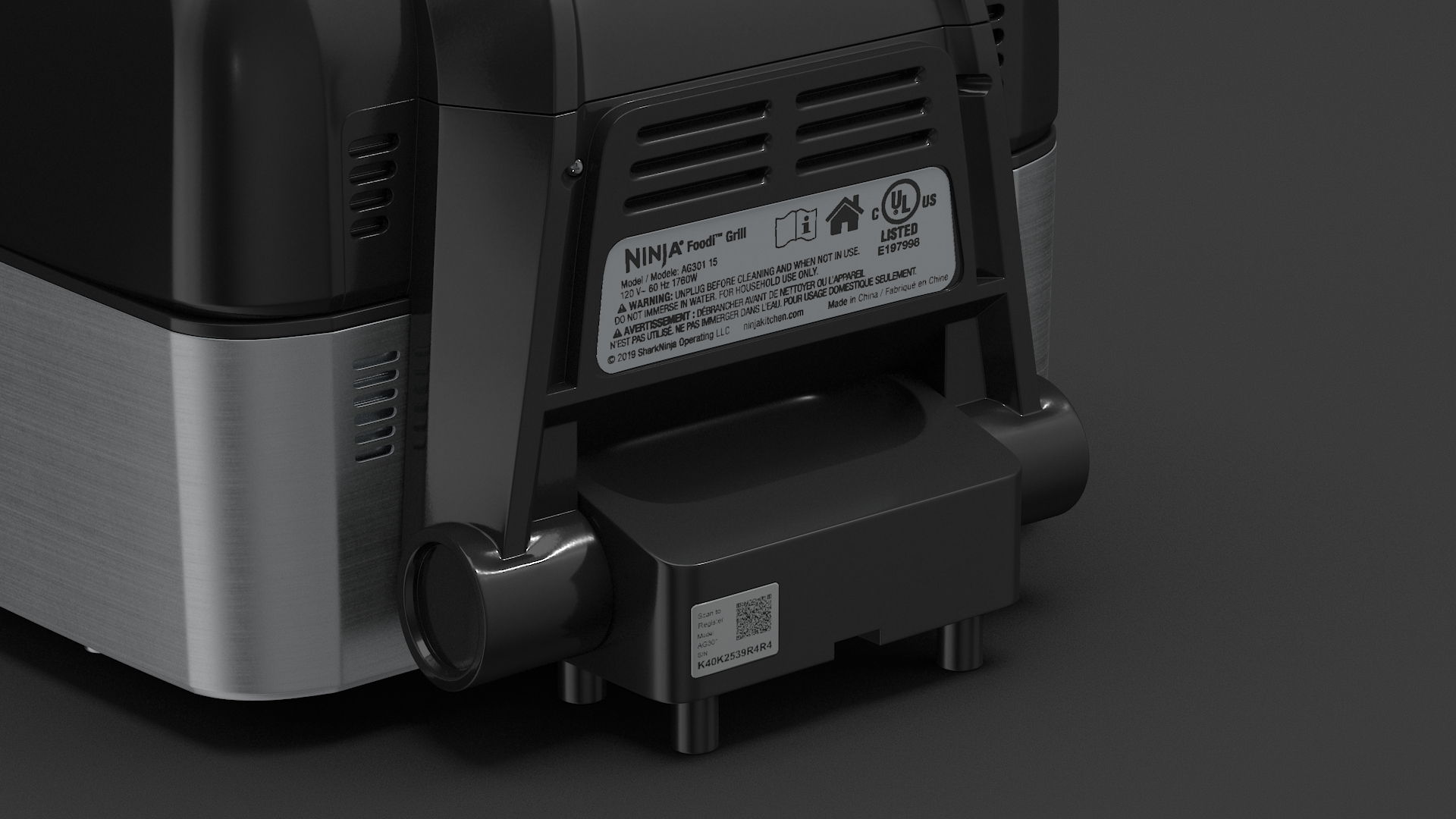 Ninja Foodi Indoor Grill 3D model