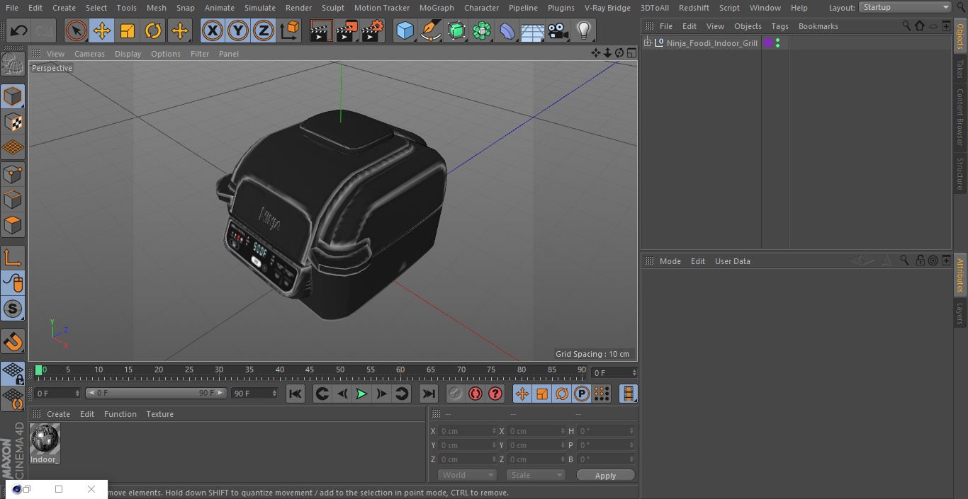 Ninja Foodi Indoor Grill 3D model