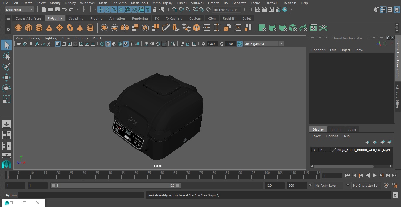 Ninja Foodi Indoor Grill 3D model