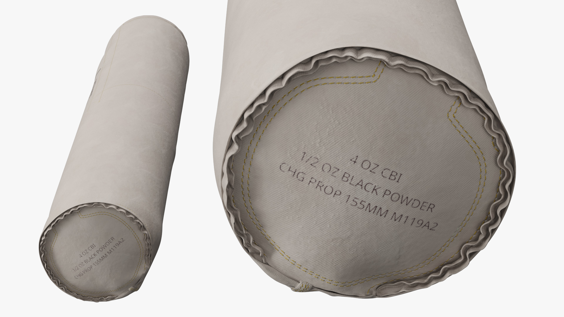Artillery Propellant Charge Bag, view 4