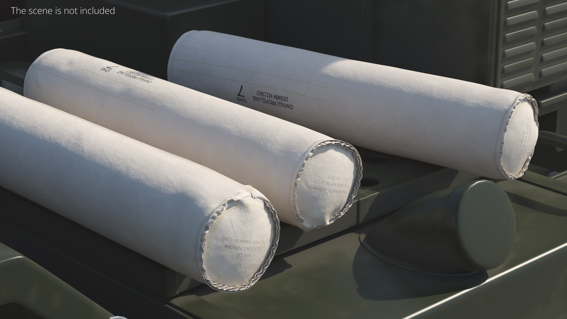 Artillery Propellant Charge Bag, view 2