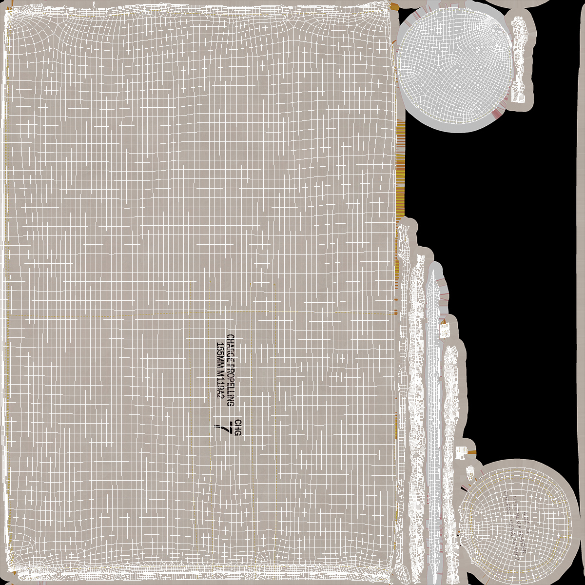 Artillery Propellant Charge Bag, view 11