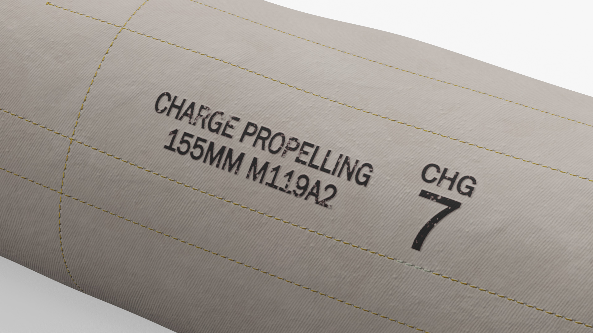 Artillery Propellant Charge Bag, view 6