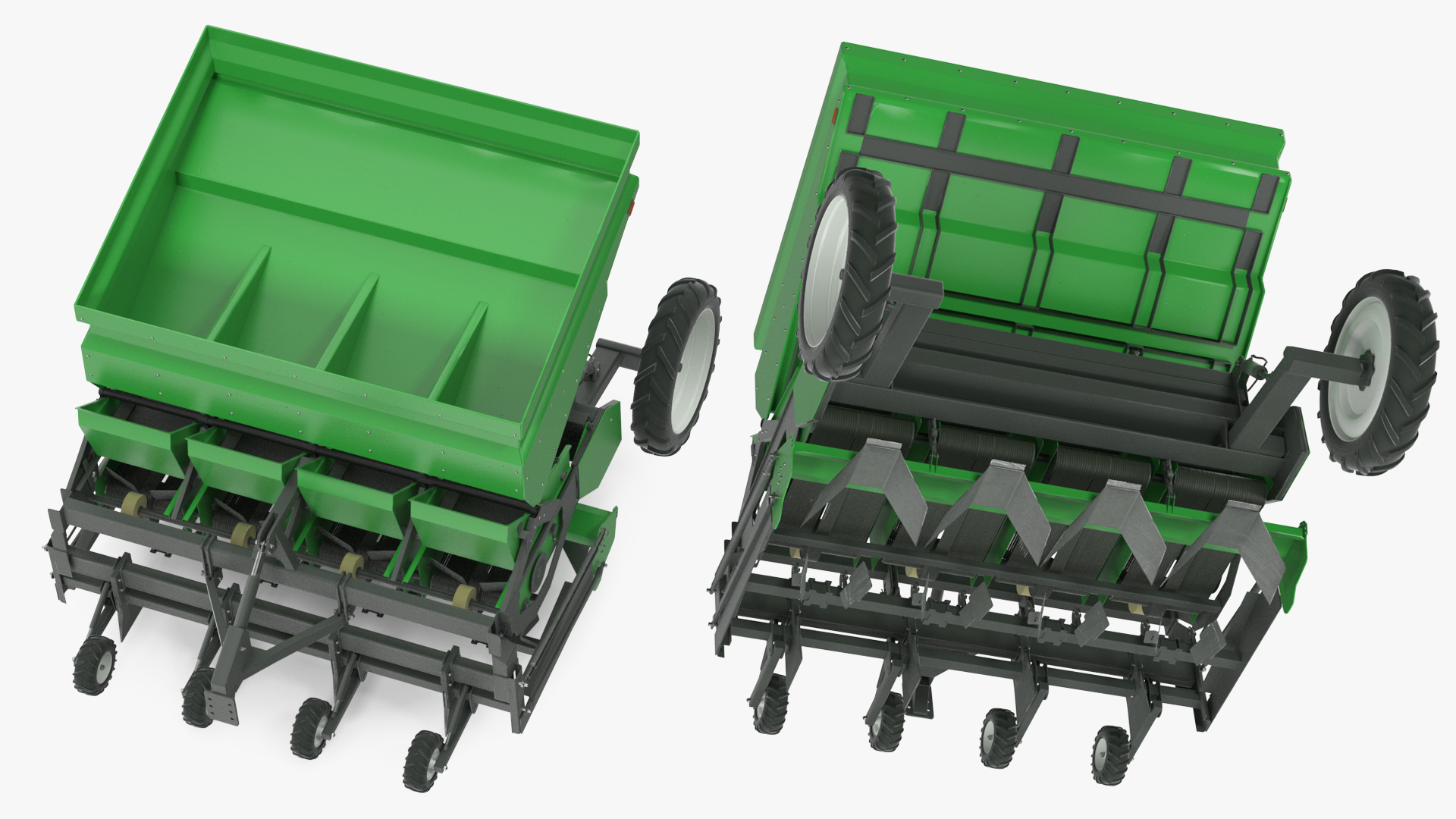 3D model Potato Planter Green
