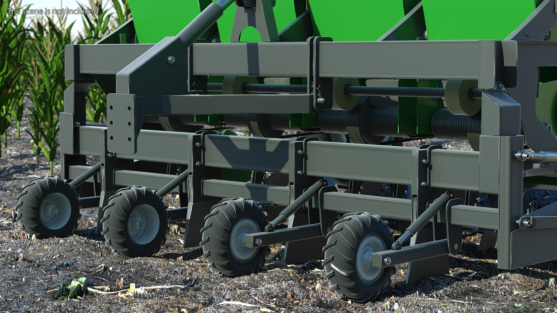 3D model Potato Planter Green